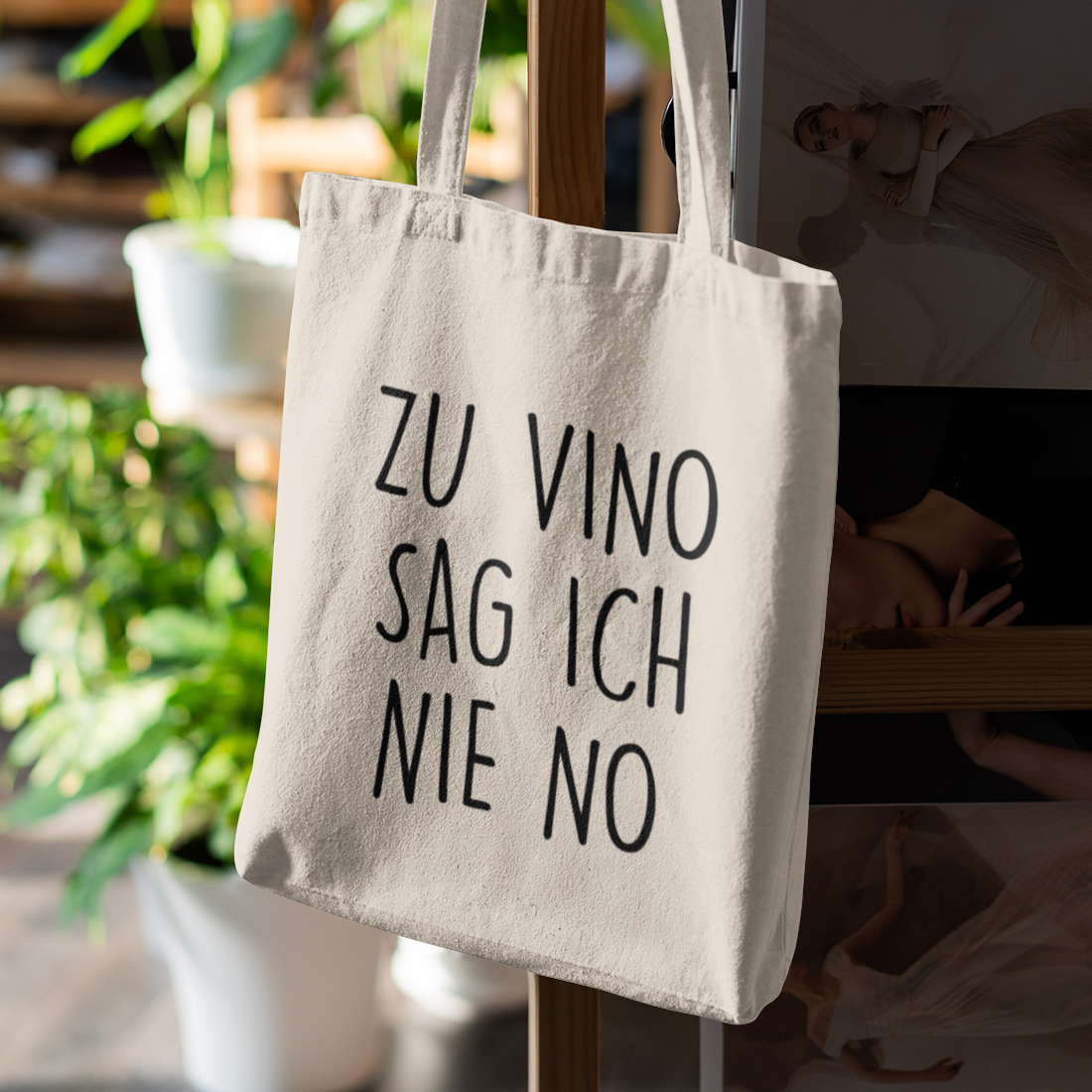 Zu Vino sag ich nie - Tasche - Weinspirits