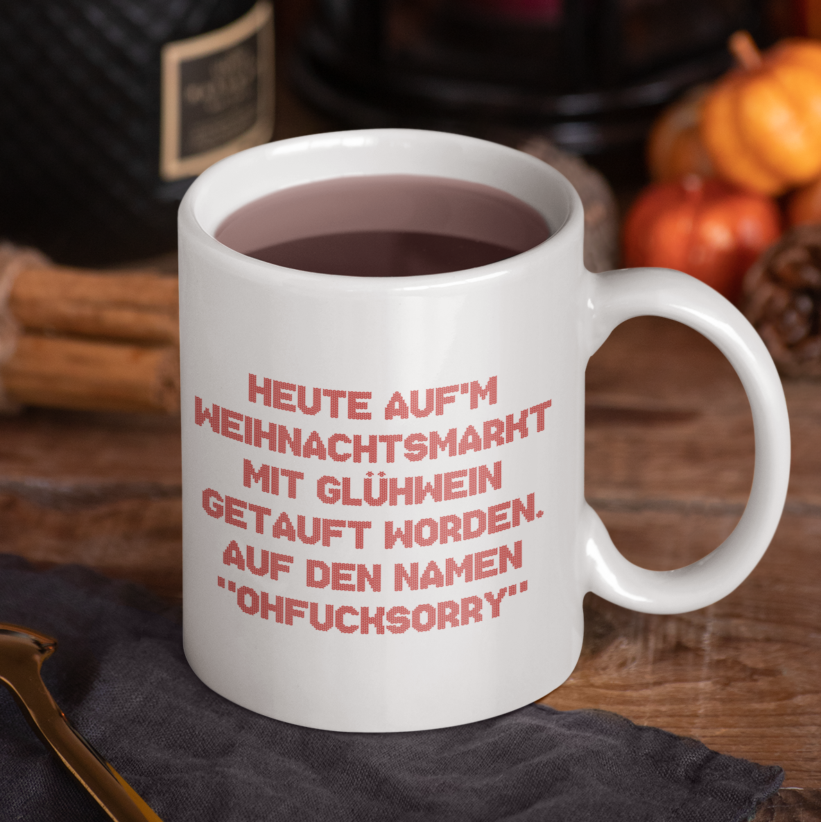 OHFUCKSORRY - Premium Tasse - Weinspirits