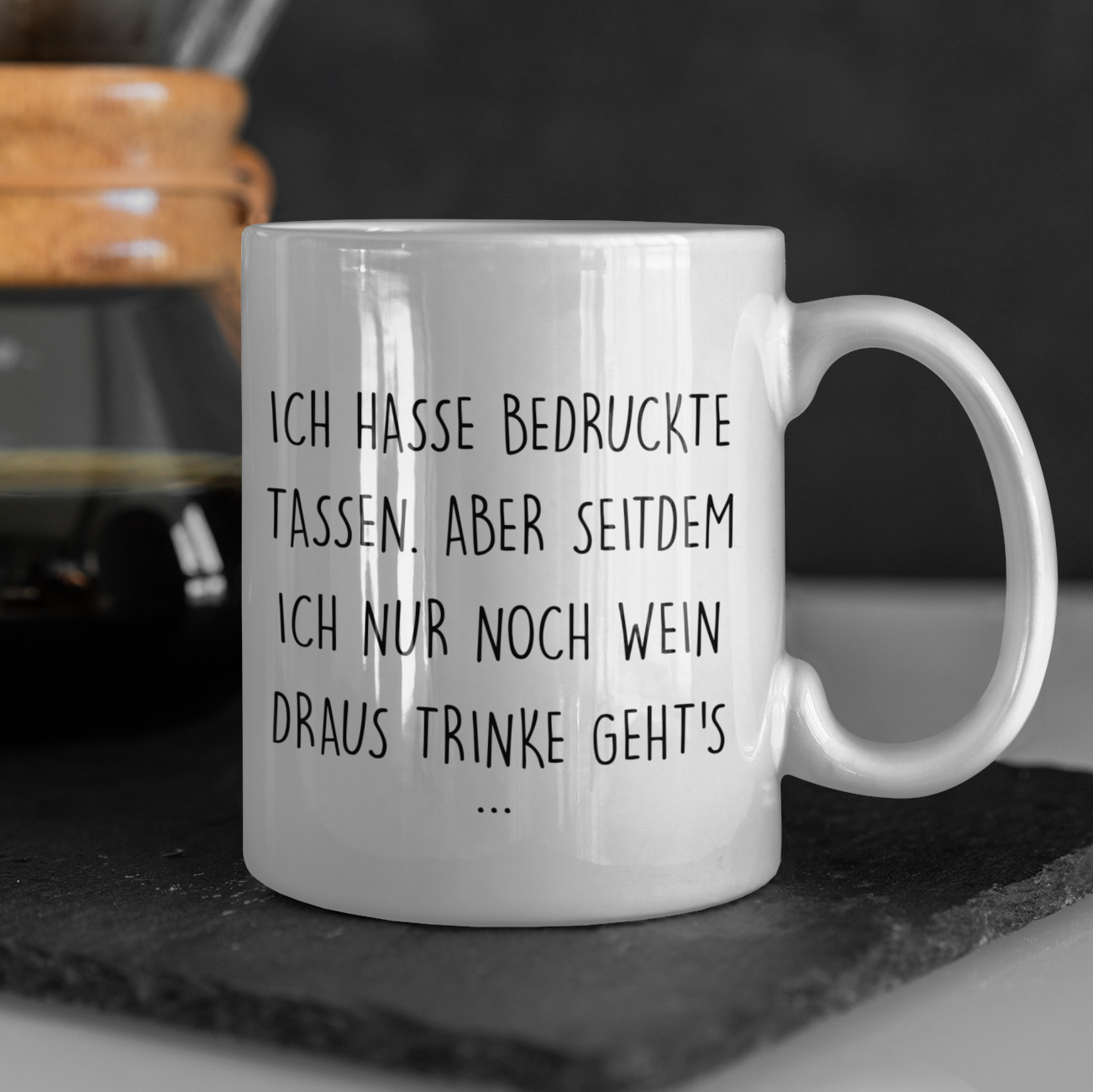 BEDRUCKTE TASSEN - Tasse - Weinspirits