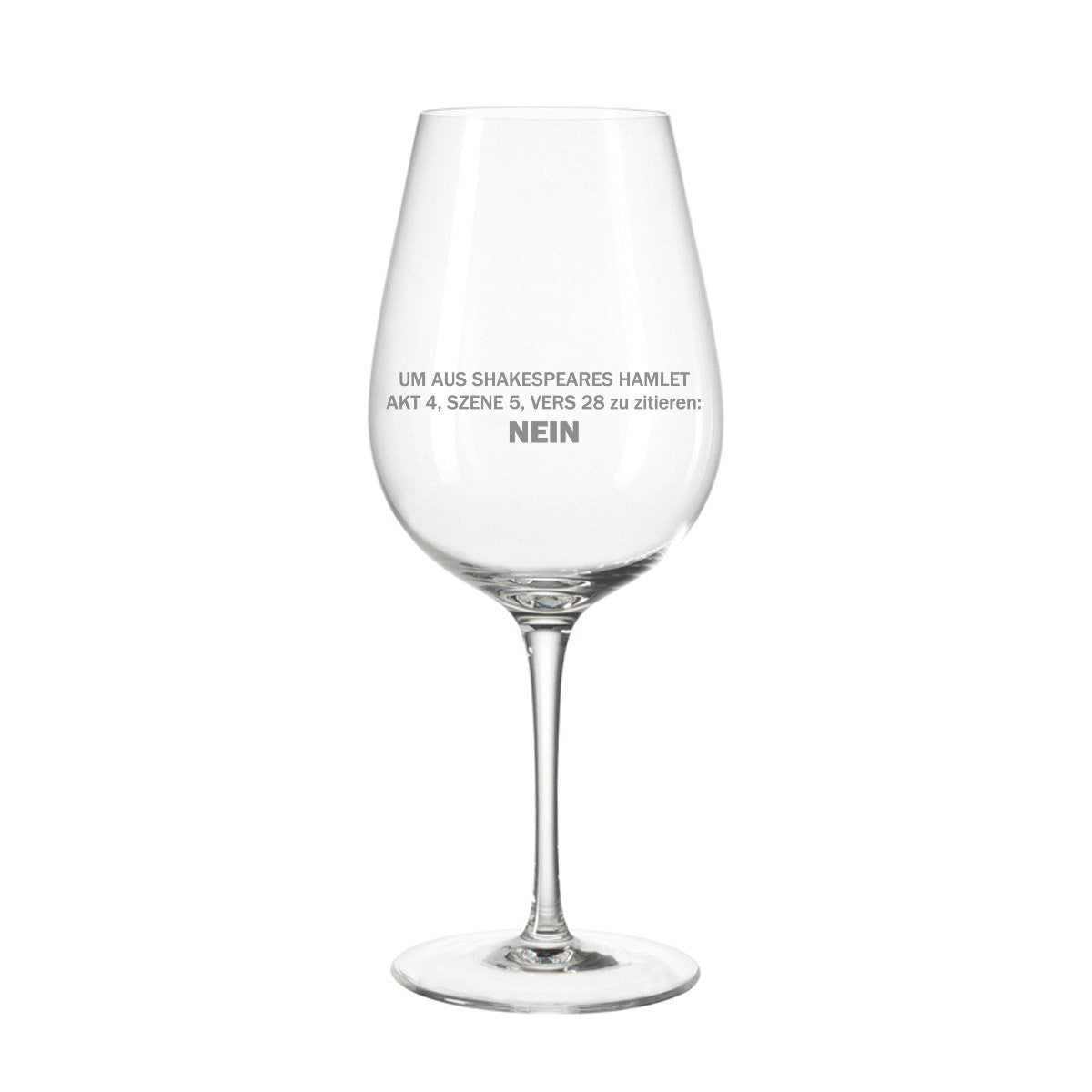 NEIN - Premium Weinglas - Weinspirits