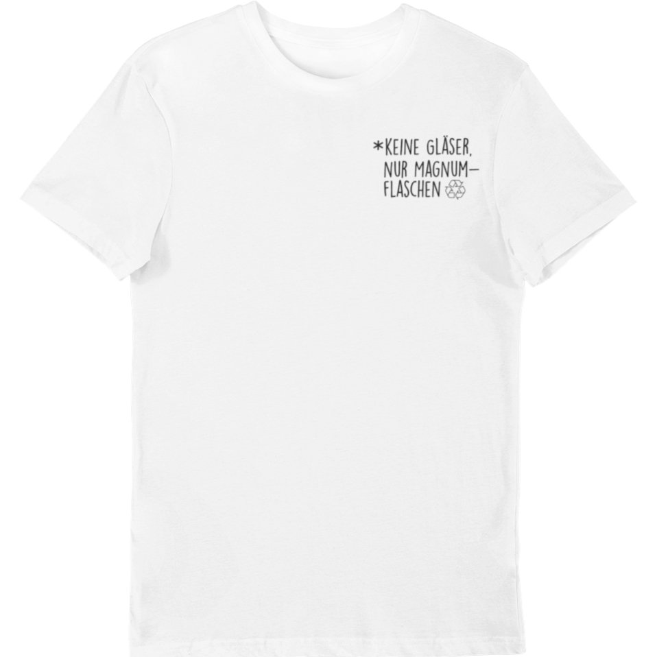 Nur Magnumflaschen - Bio Shirt Herren - Weinspirits