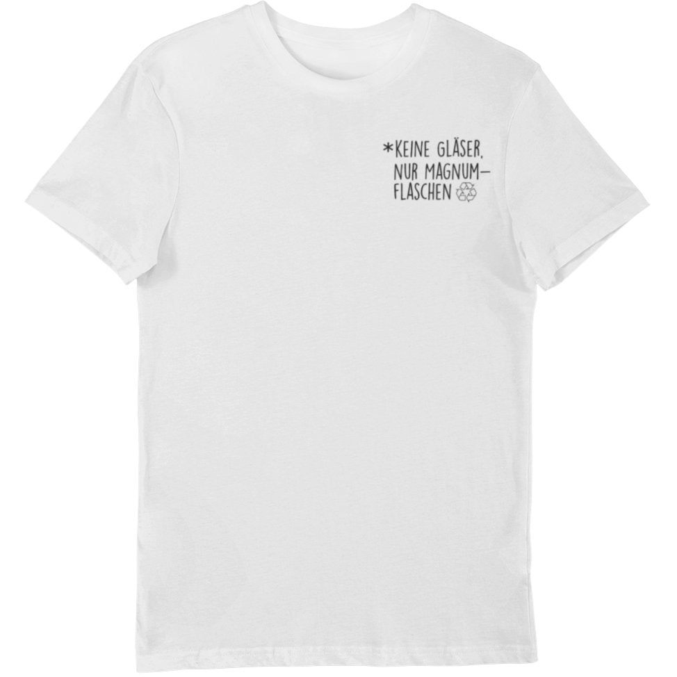 Nur Magnumflaschen - Bio Shirt Herren - Weinspirits