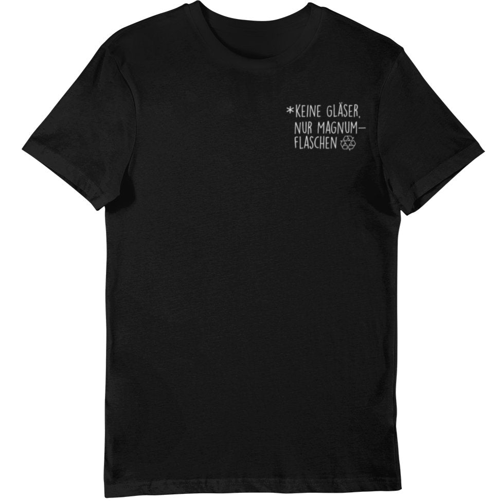 Nur Magnumflaschen - Bio Shirt Herren - Weinspirits