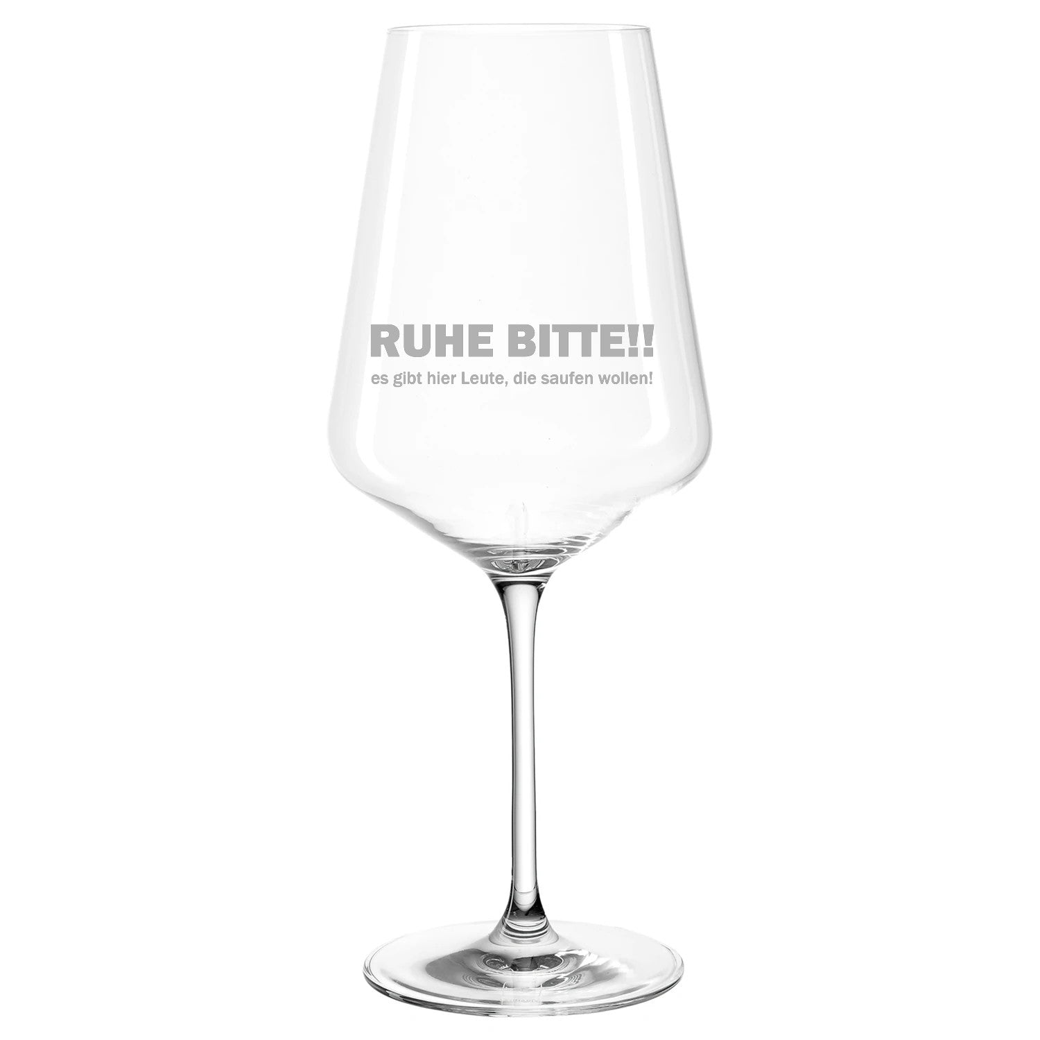RUHE BITTE - Premium Weinglas - Weinspirits