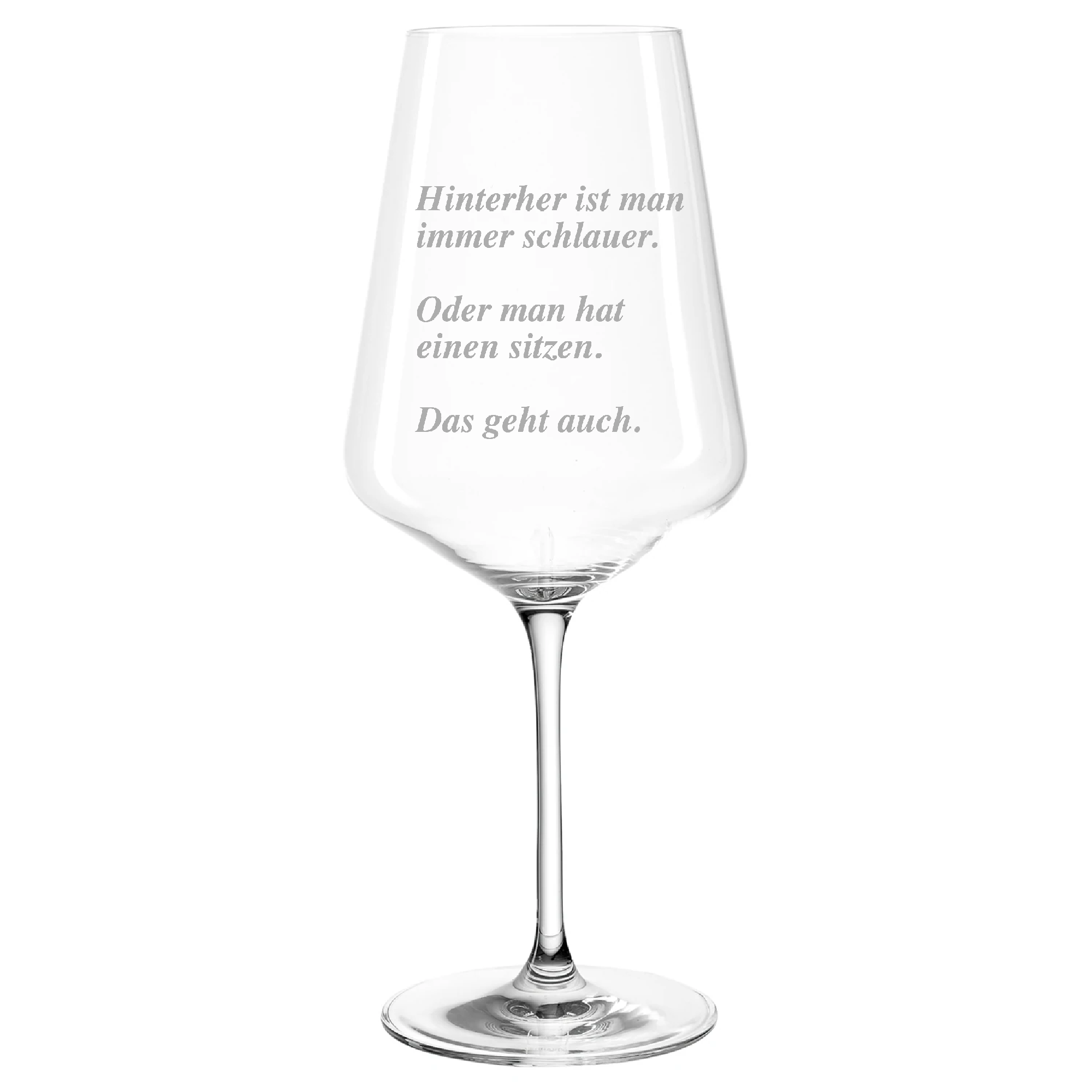 SCHLAUER - Premium Weinglas - Weinspirits