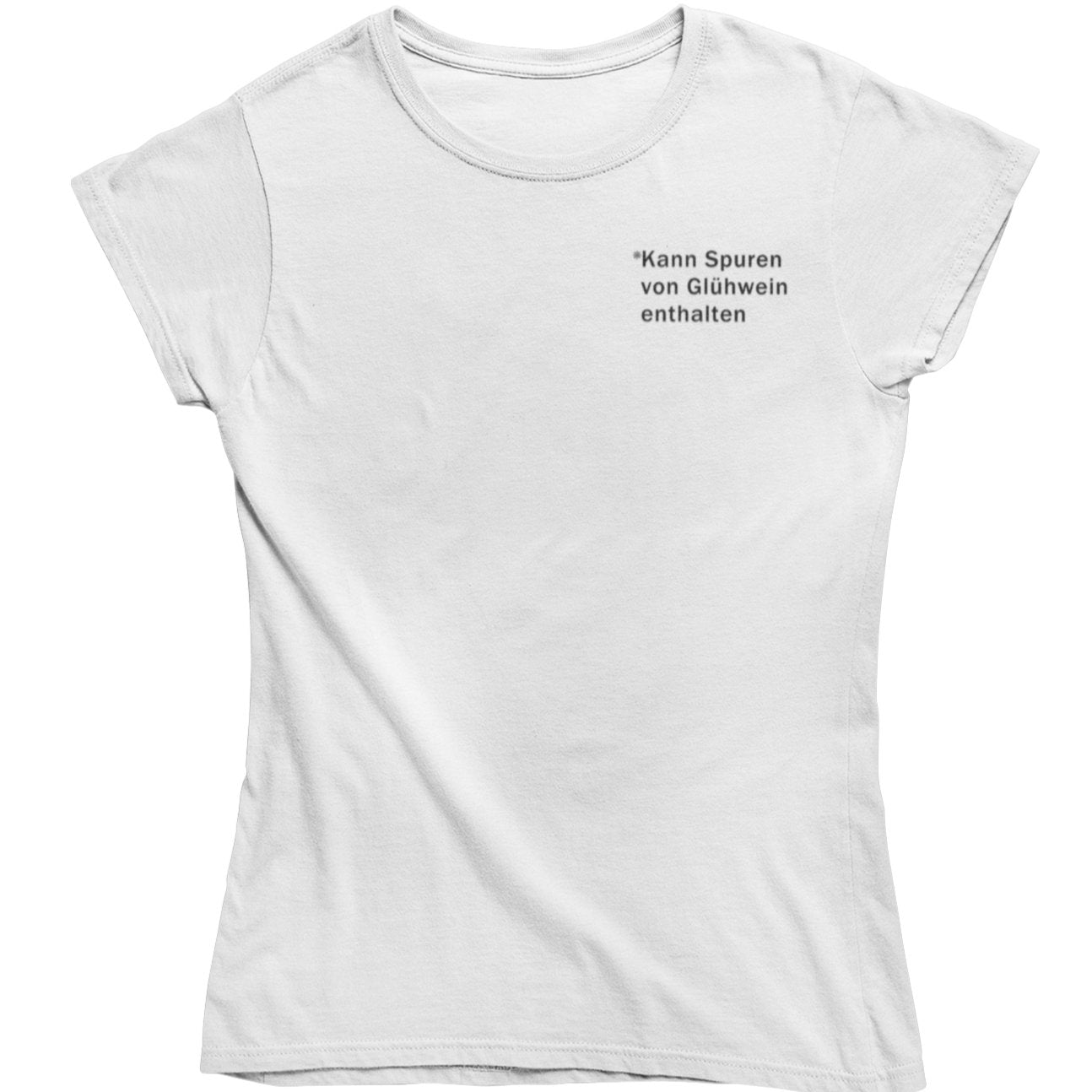Spuren von Glühwein - Bio Shirt Damen - Weinspirits