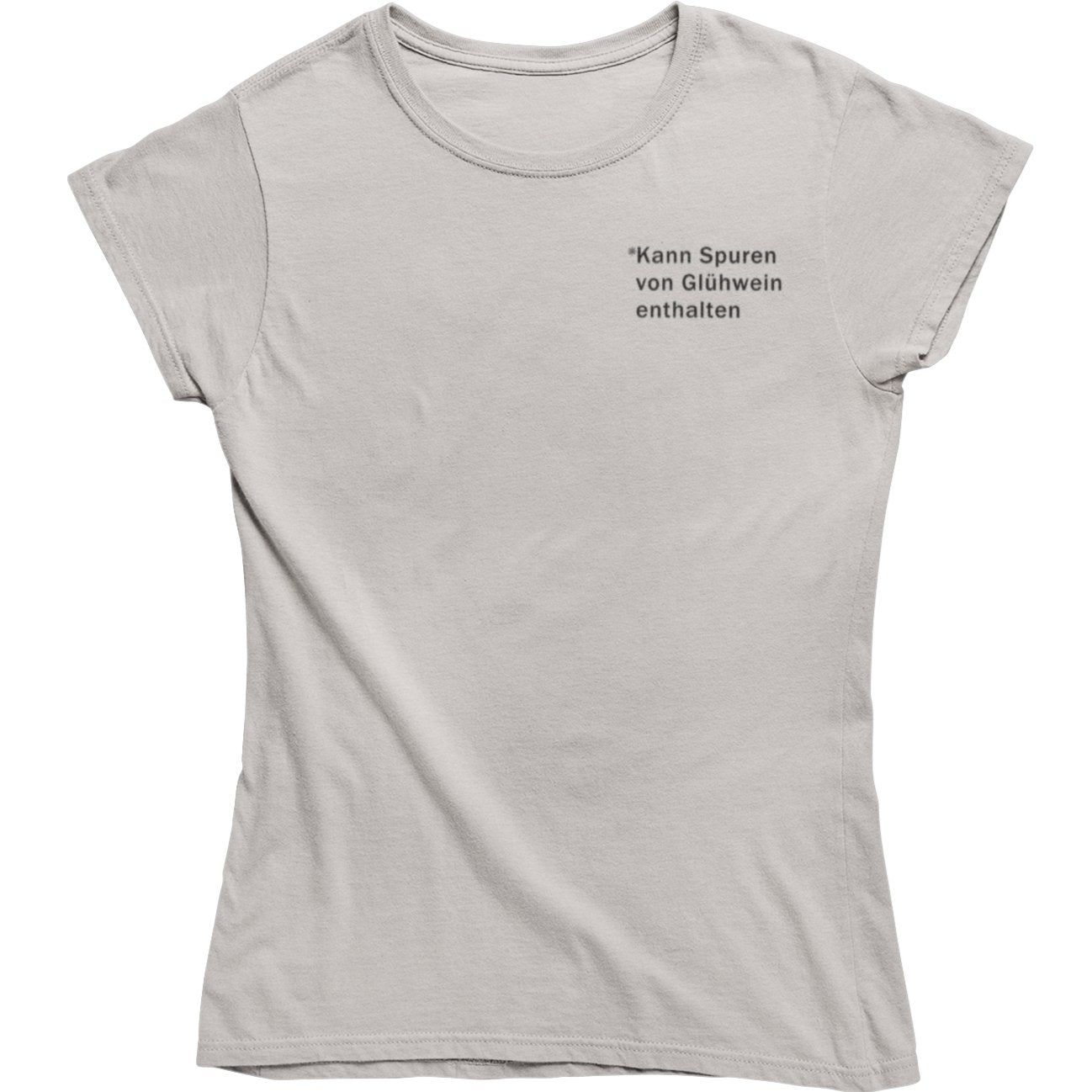 Spuren von Glühwein - Bio Shirt Damen - Weinspirits