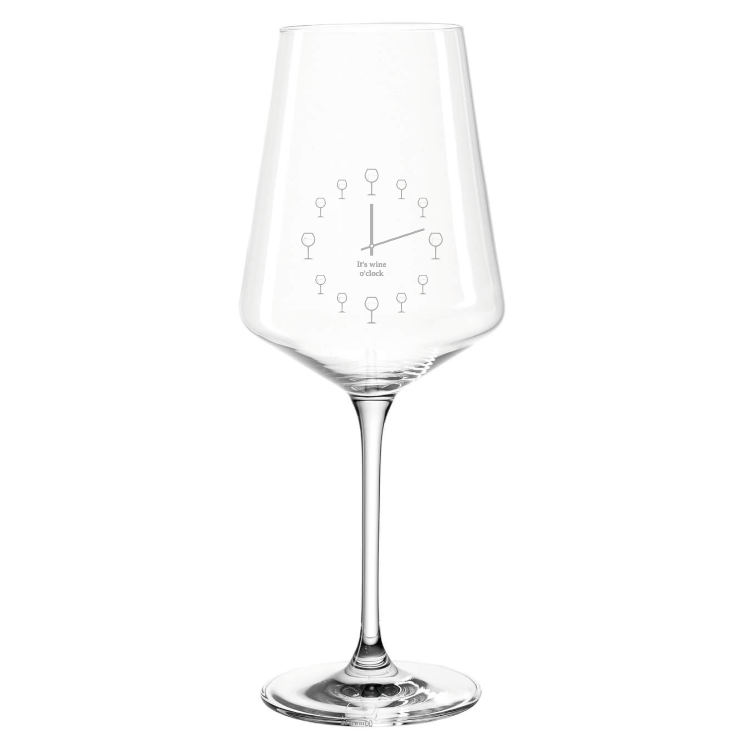 WINE O CLOCK - Premium Weinglas - Weinspirits