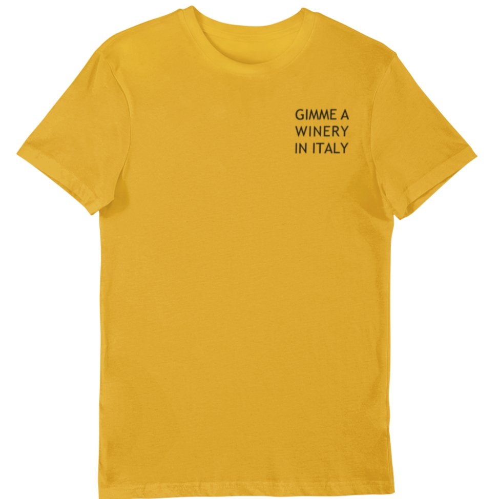 Winery in Italy - Bio Shirt Herren - Weinspirits