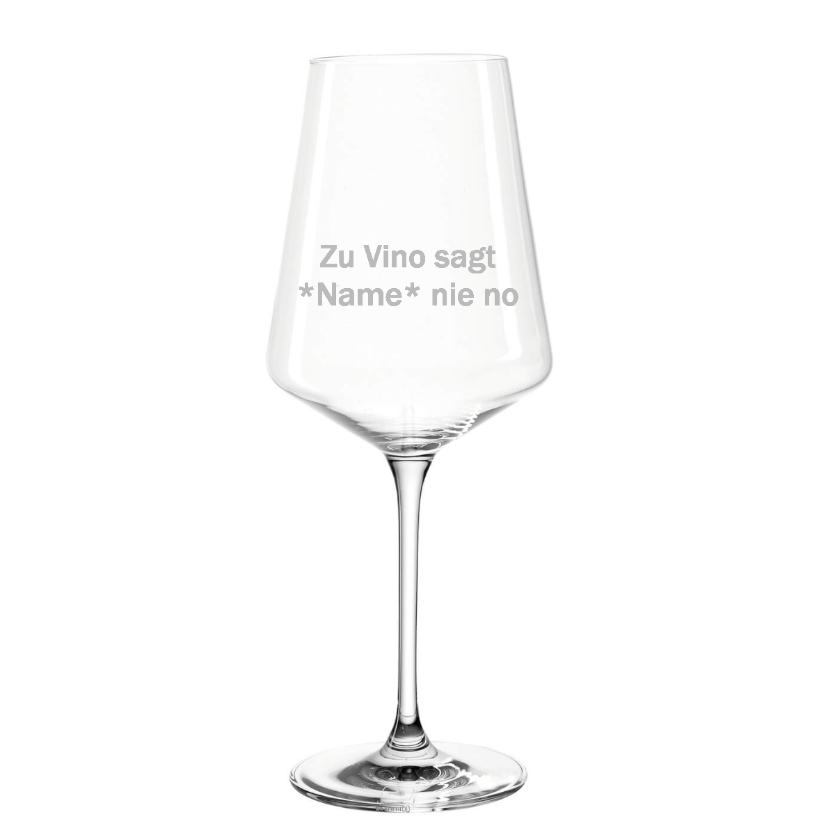 Zu vino personalisiert - Premium Weinglas - Weinspirits
