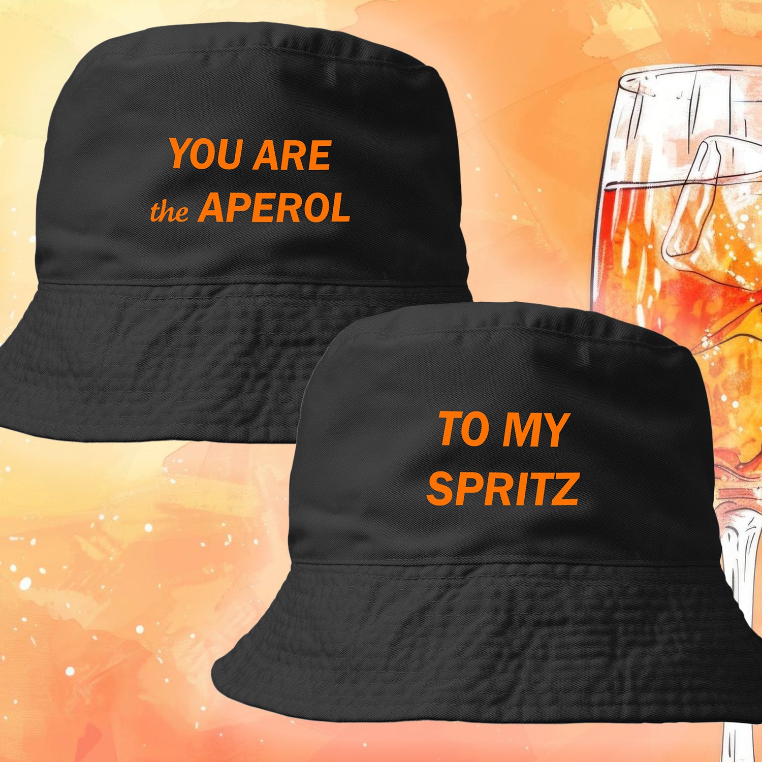 APEROL TO SPRITZ - Bucket Hat Bundle