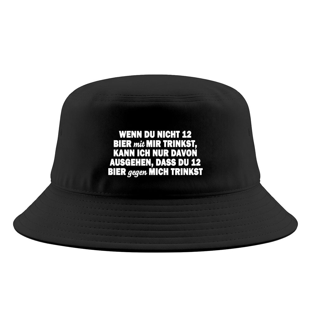 12 BIER MIT MIR - Bucket Hat