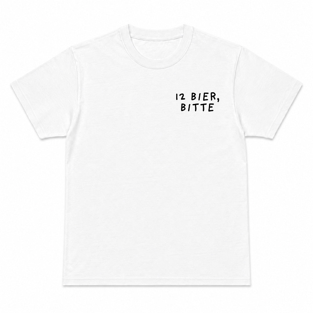 12 BIER, BITTE - Premium T-Shirt Unisex