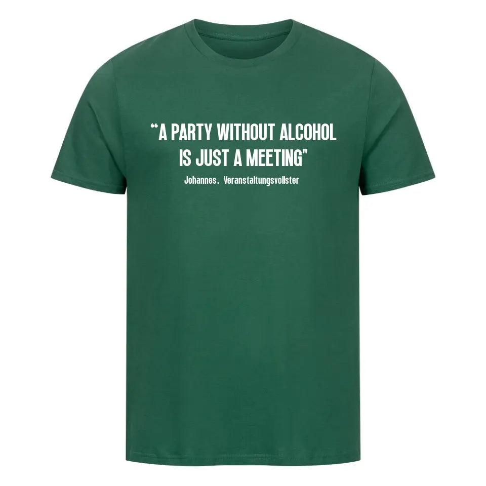 MEETING - Personalisierbares Shirt Herren