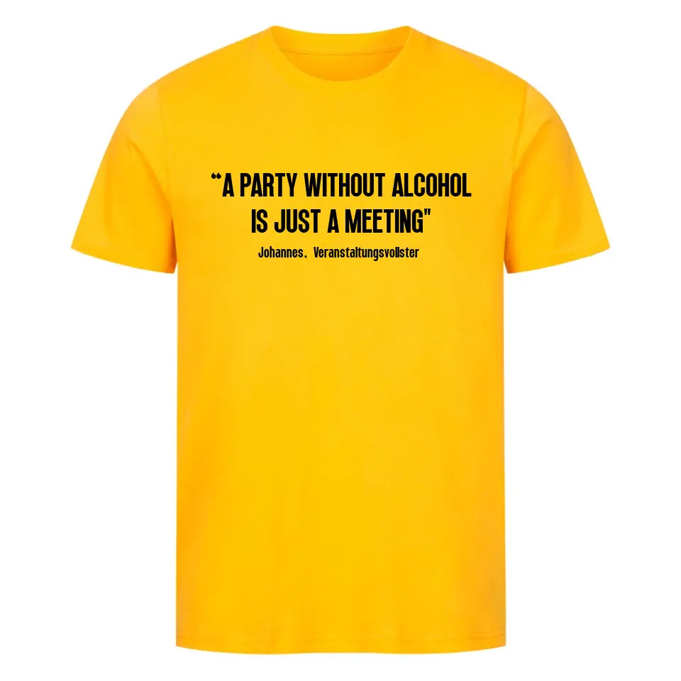 MEETING - Personalisierbares Shirt Herren