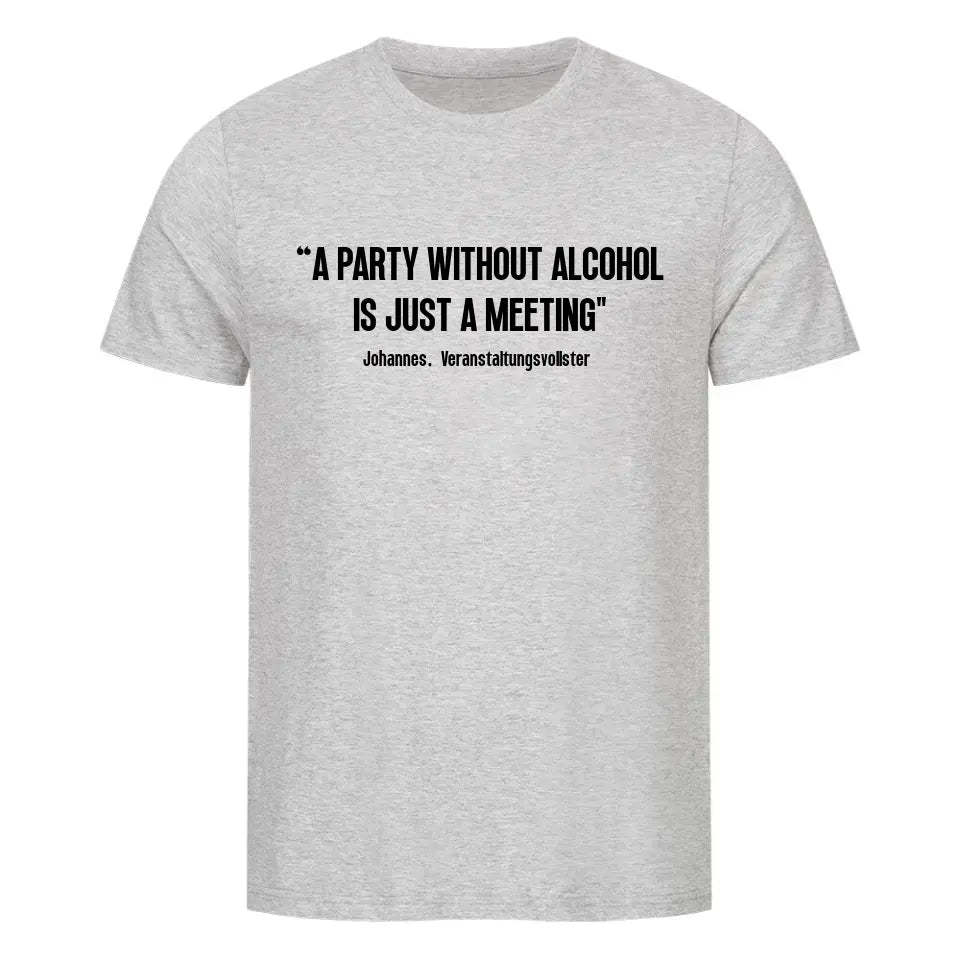 MEETING - Personalisierbares Shirt Herren