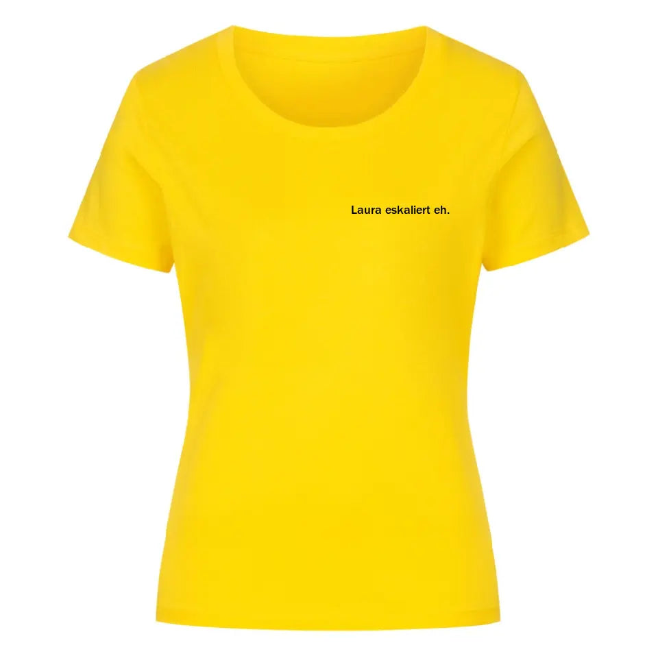 ESKALIERT - Personalisierbares Shirt Damen