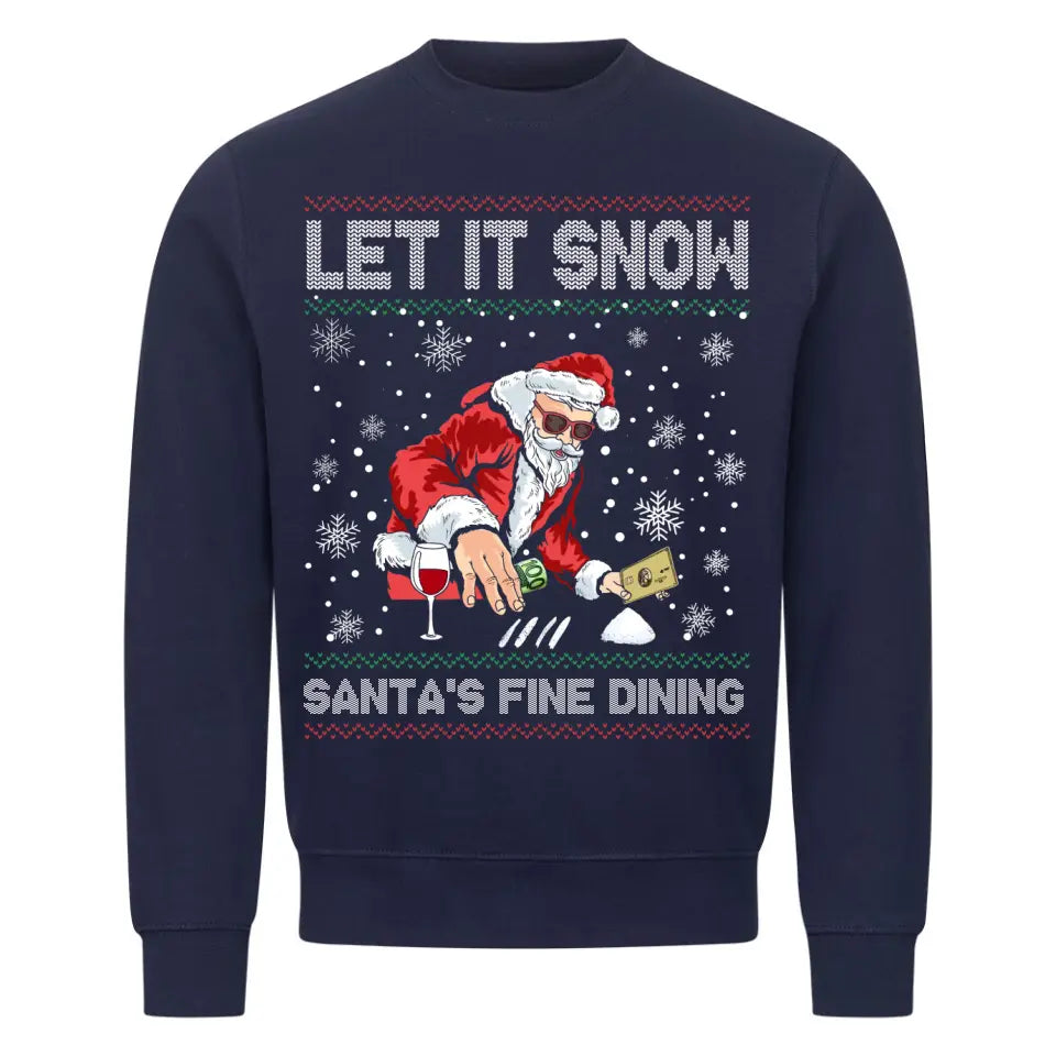 LET IT SNOW - Personalisierbarer Sweater