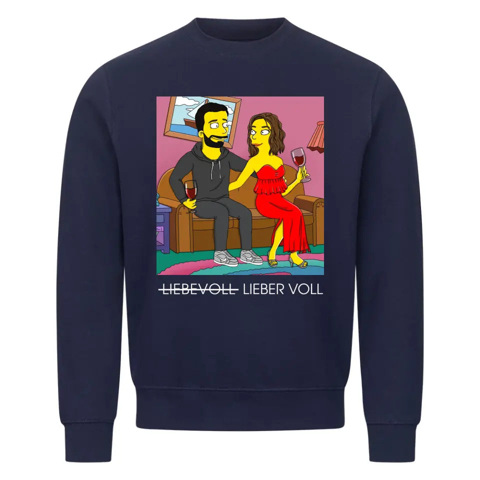 GELB COUPLE - Personalisierbarer Sweater