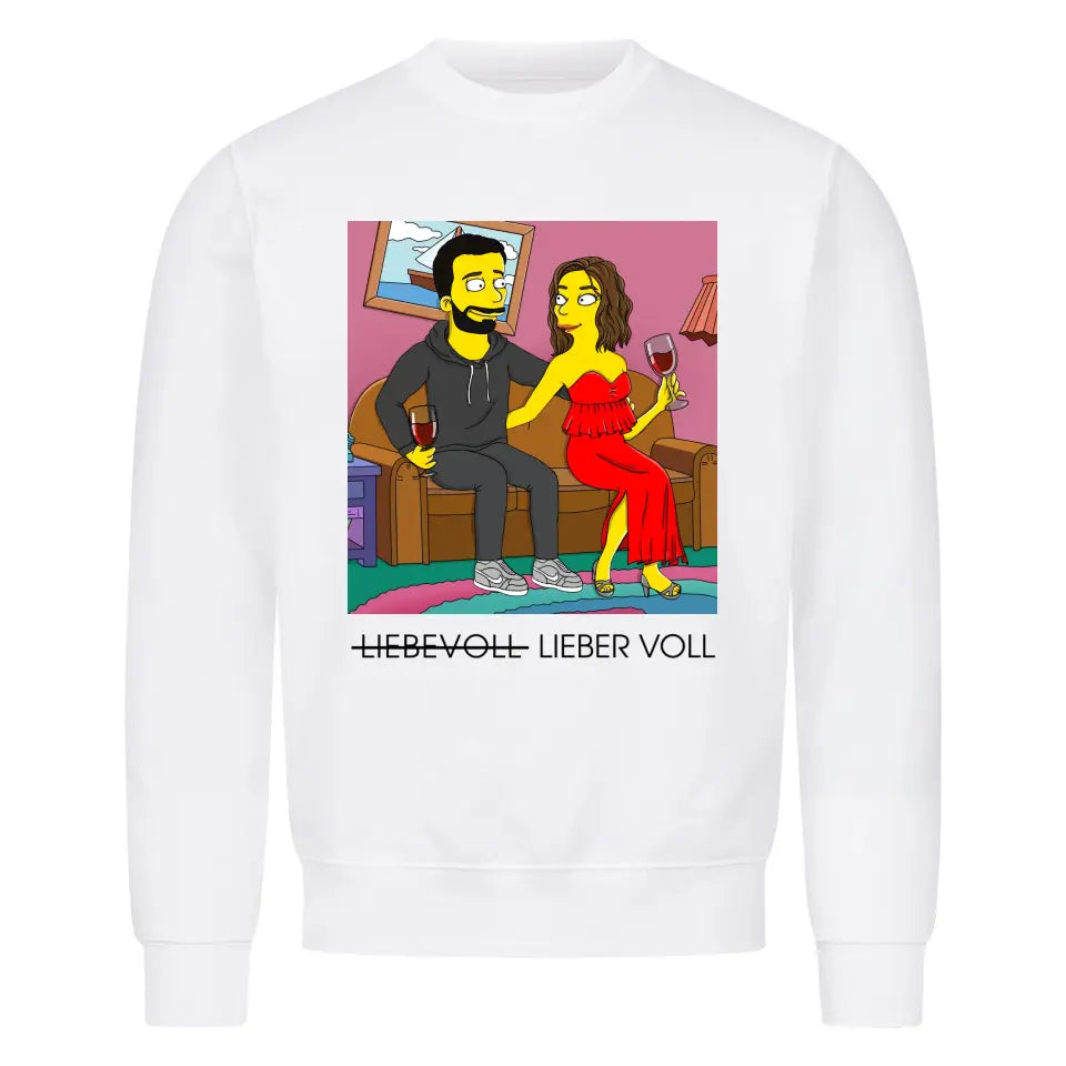 GELB COUPLE - Personalisierbarer Sweater