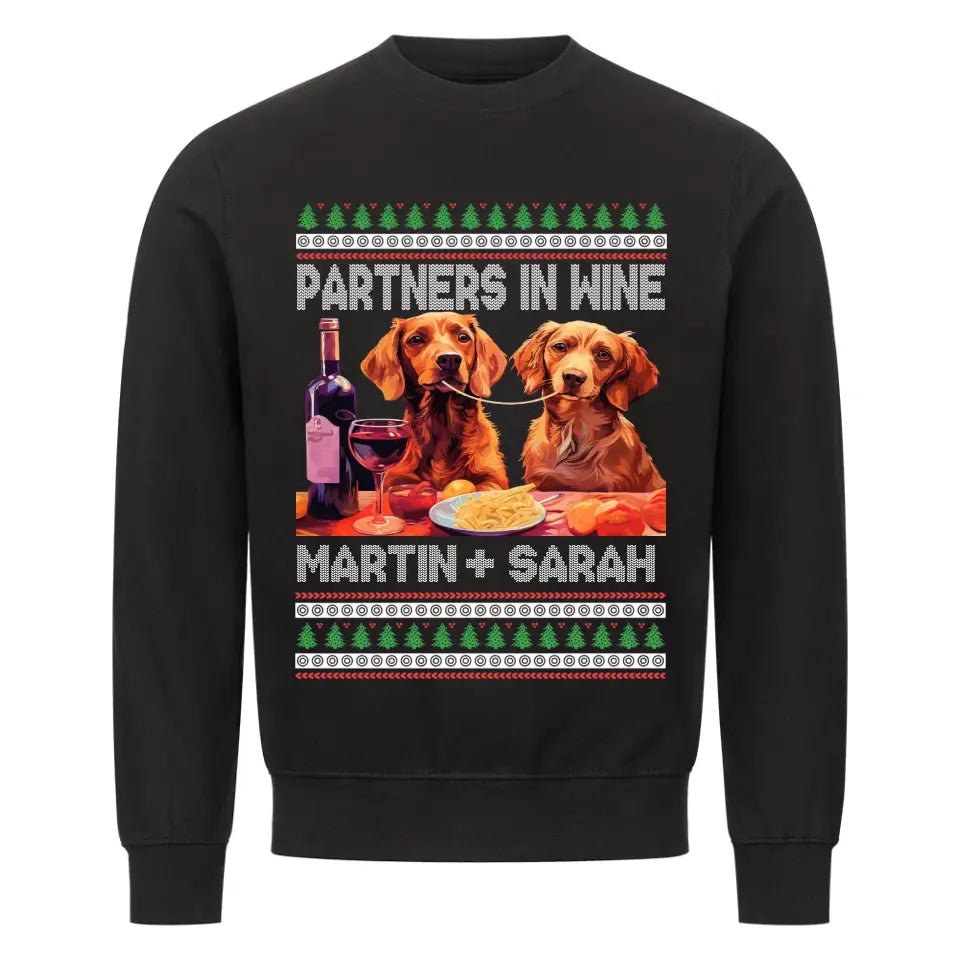 PARTNERS DOG - Personalisierbarer Sweater