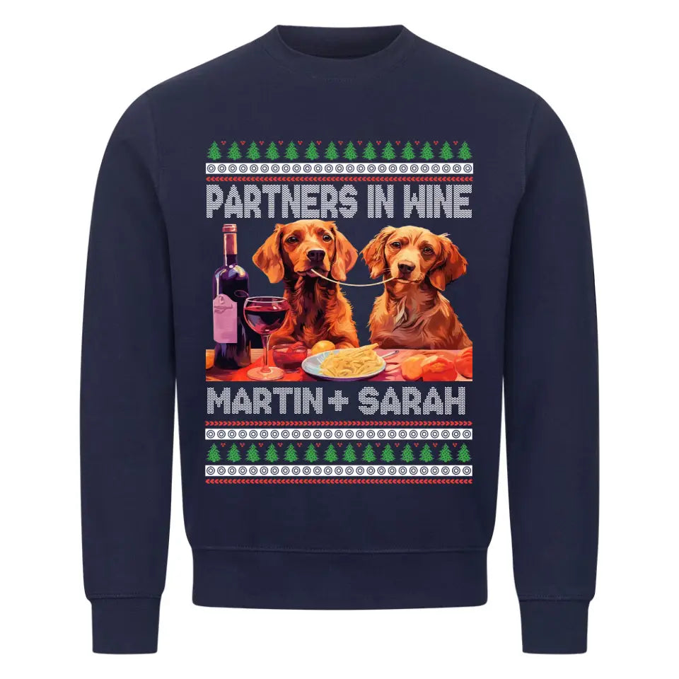 PARTNERS DOG - Personalisierbarer Sweater