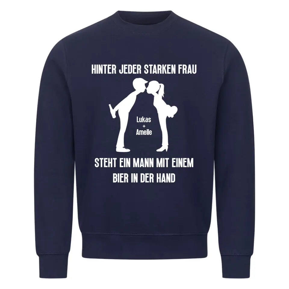 BIER IN HAND - Personalisierbarer Sweater