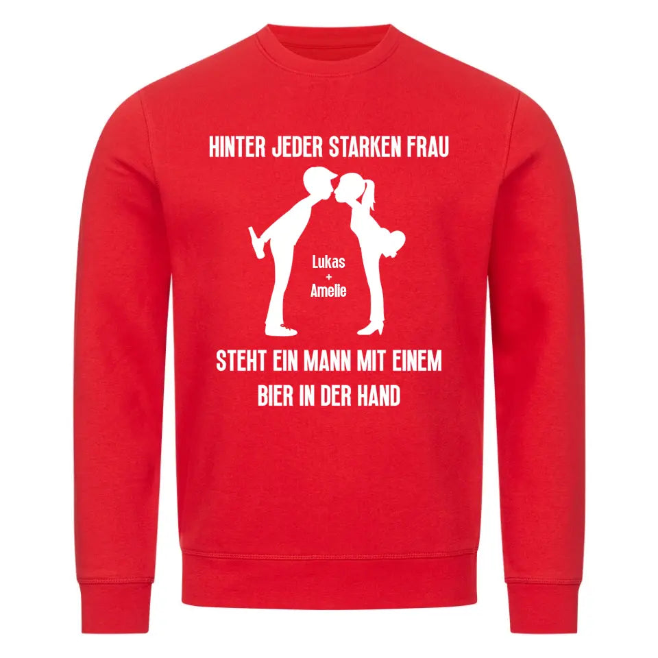 BIER IN HAND - Personalisierbarer Sweater