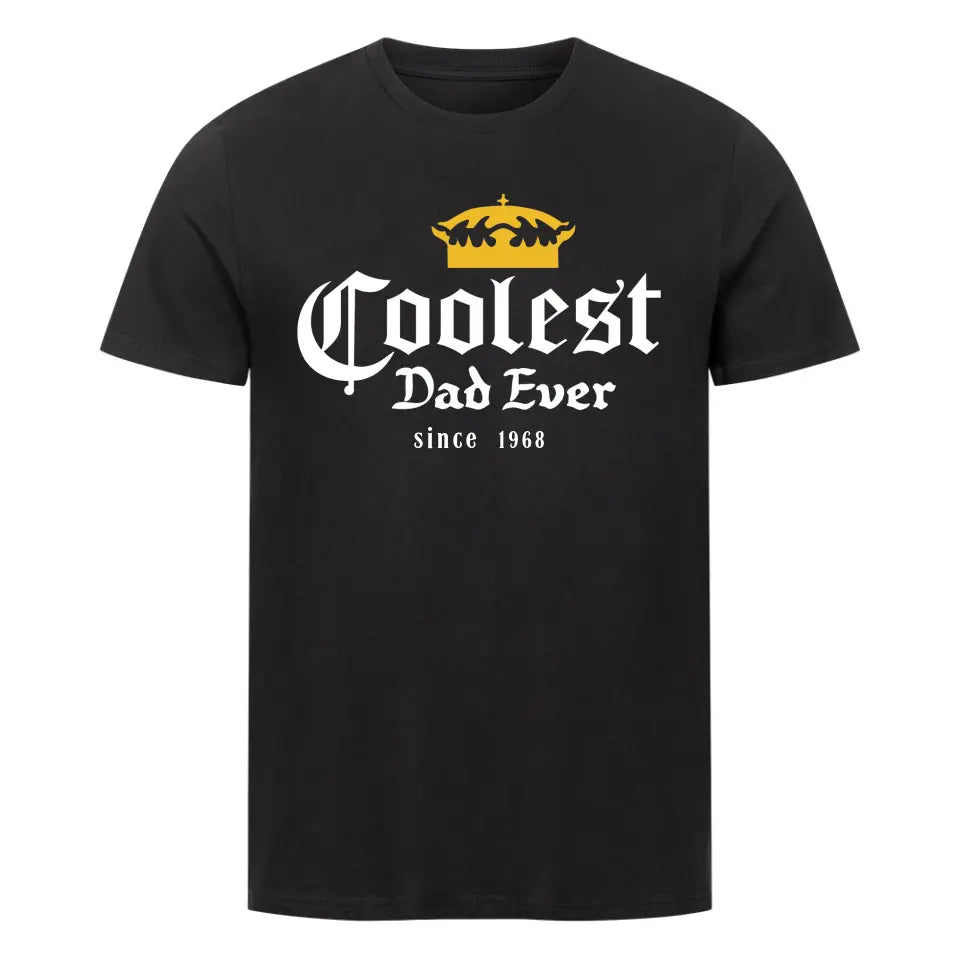 COOLEST DAD - Personalisierbares Shirt