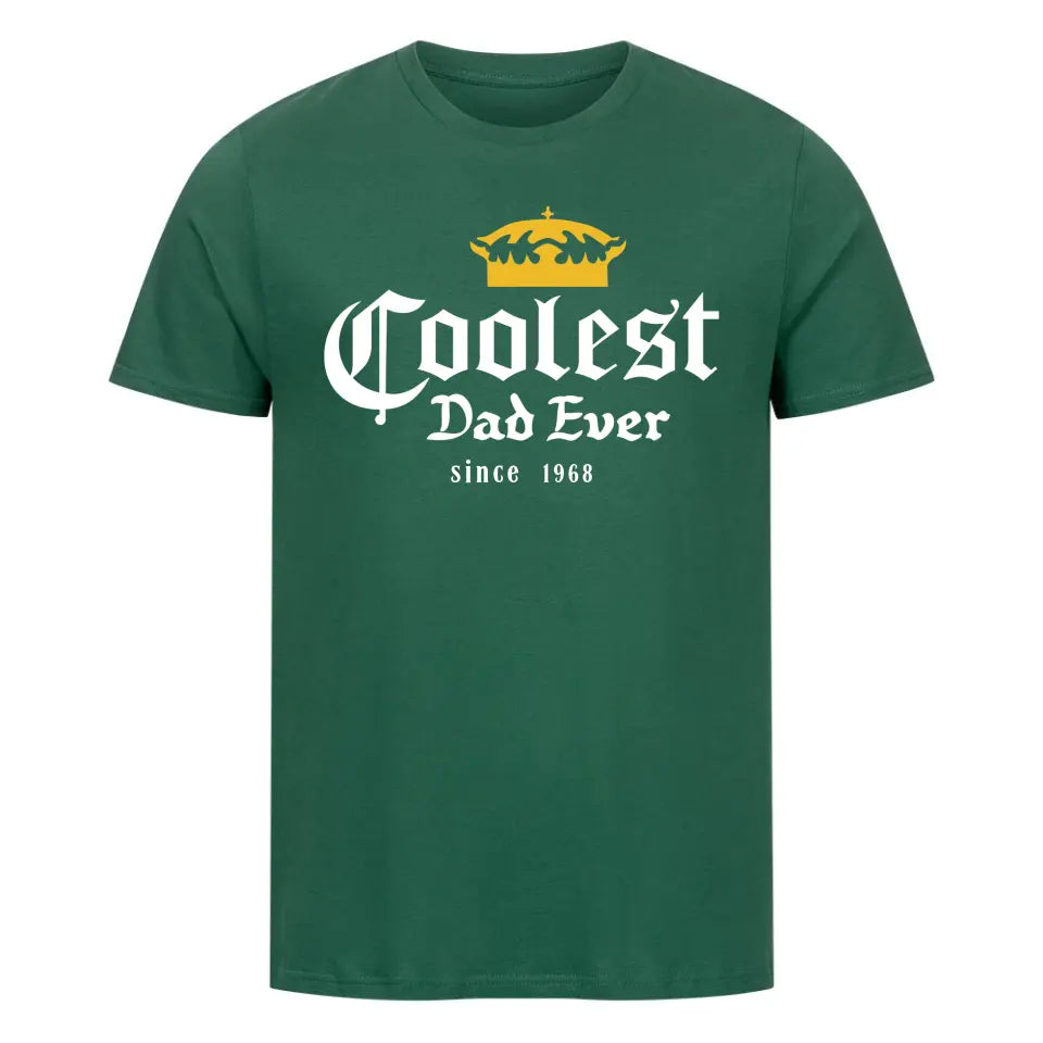 COOLEST DAD - Personalisierbares Shirt