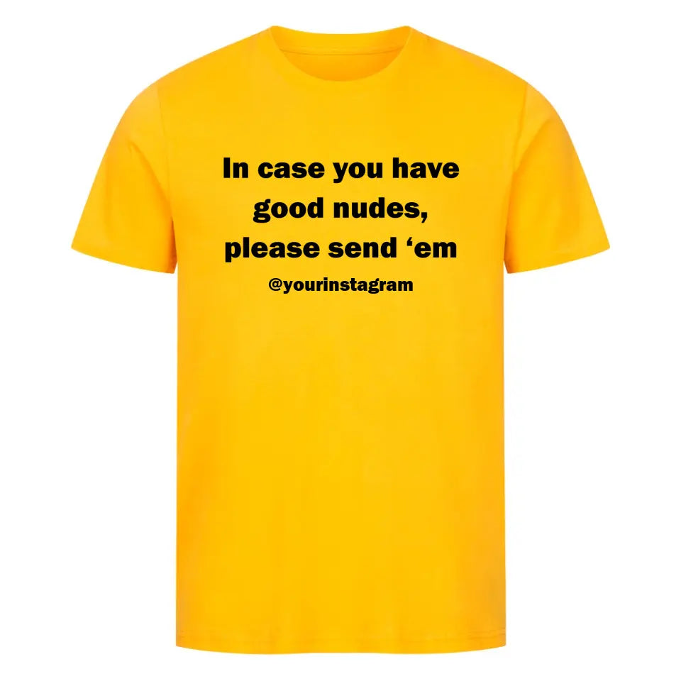 IN CASE - Personalisierbares Shirt