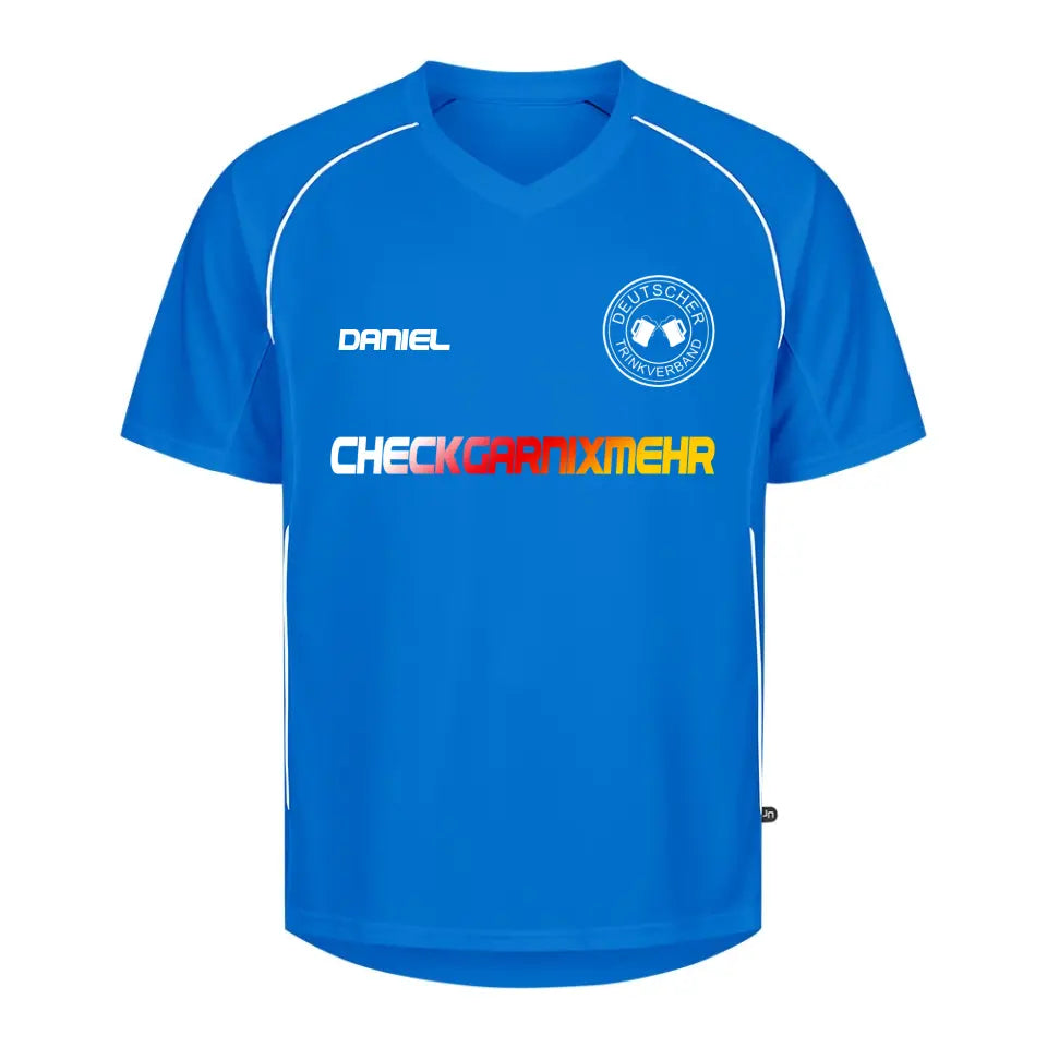 CHECKGARNIXMEHR - Personalisierbares Team Trikot