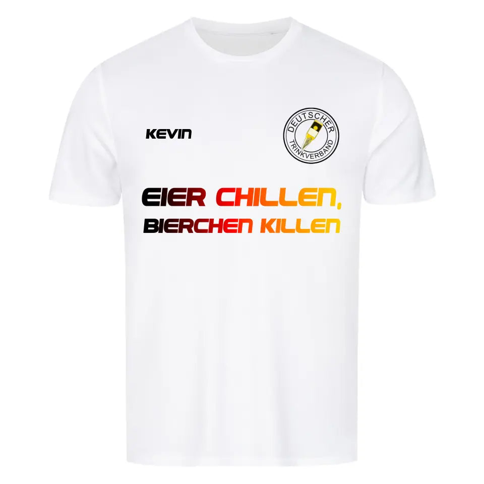 EIER CHILLEN - Personalisierbares Sportshirt