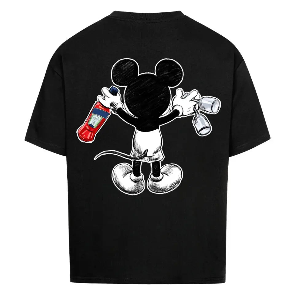 MOUSE BACKPRINT - Personalisierbares Shirt Oversize