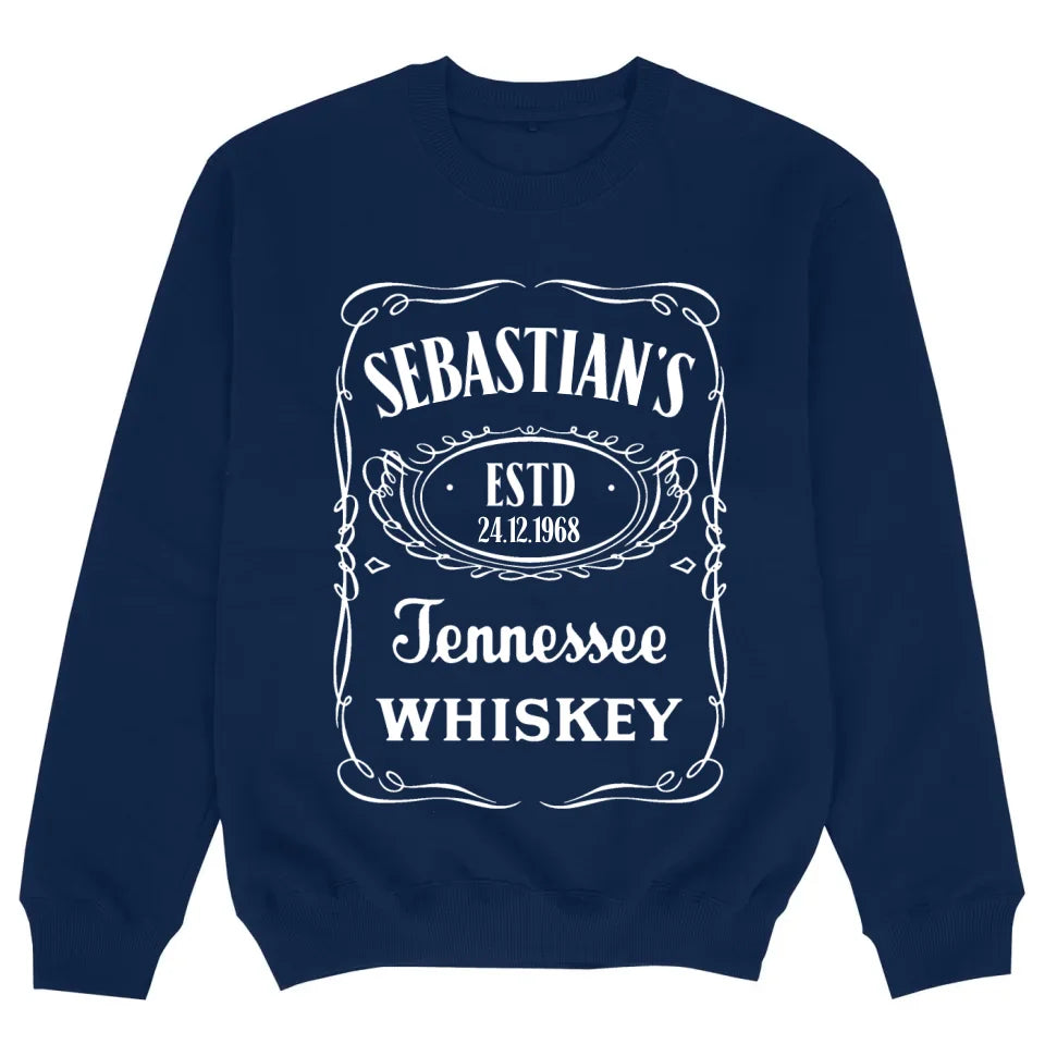 mockup sweater navy