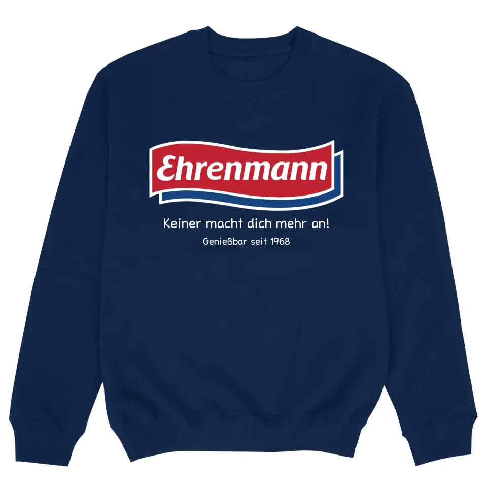 mockup sweater navy