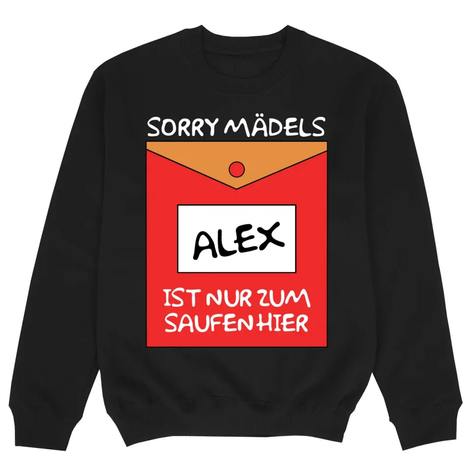 mockup sweater black