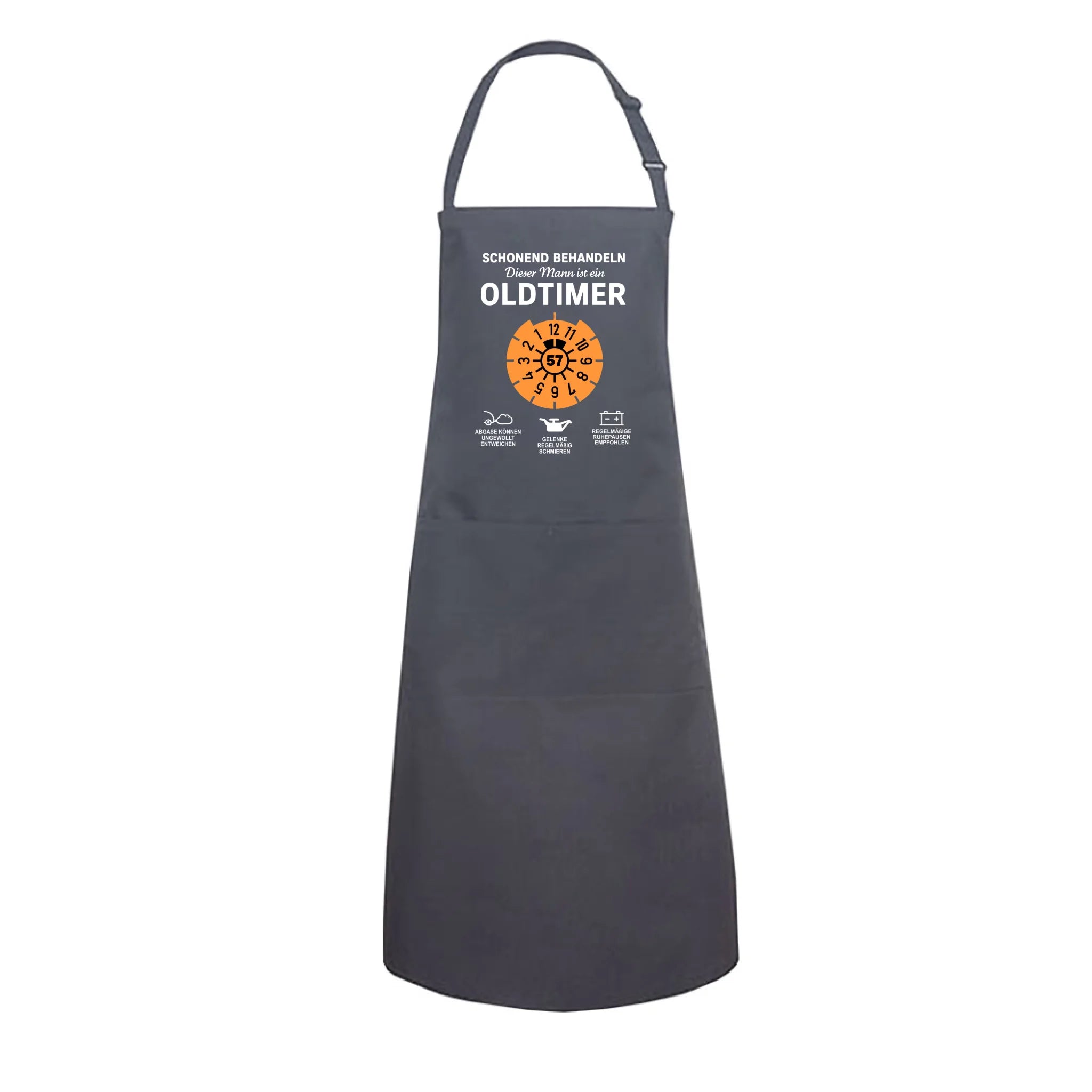 OLDTIMER - Personalisierbare Grillschürze