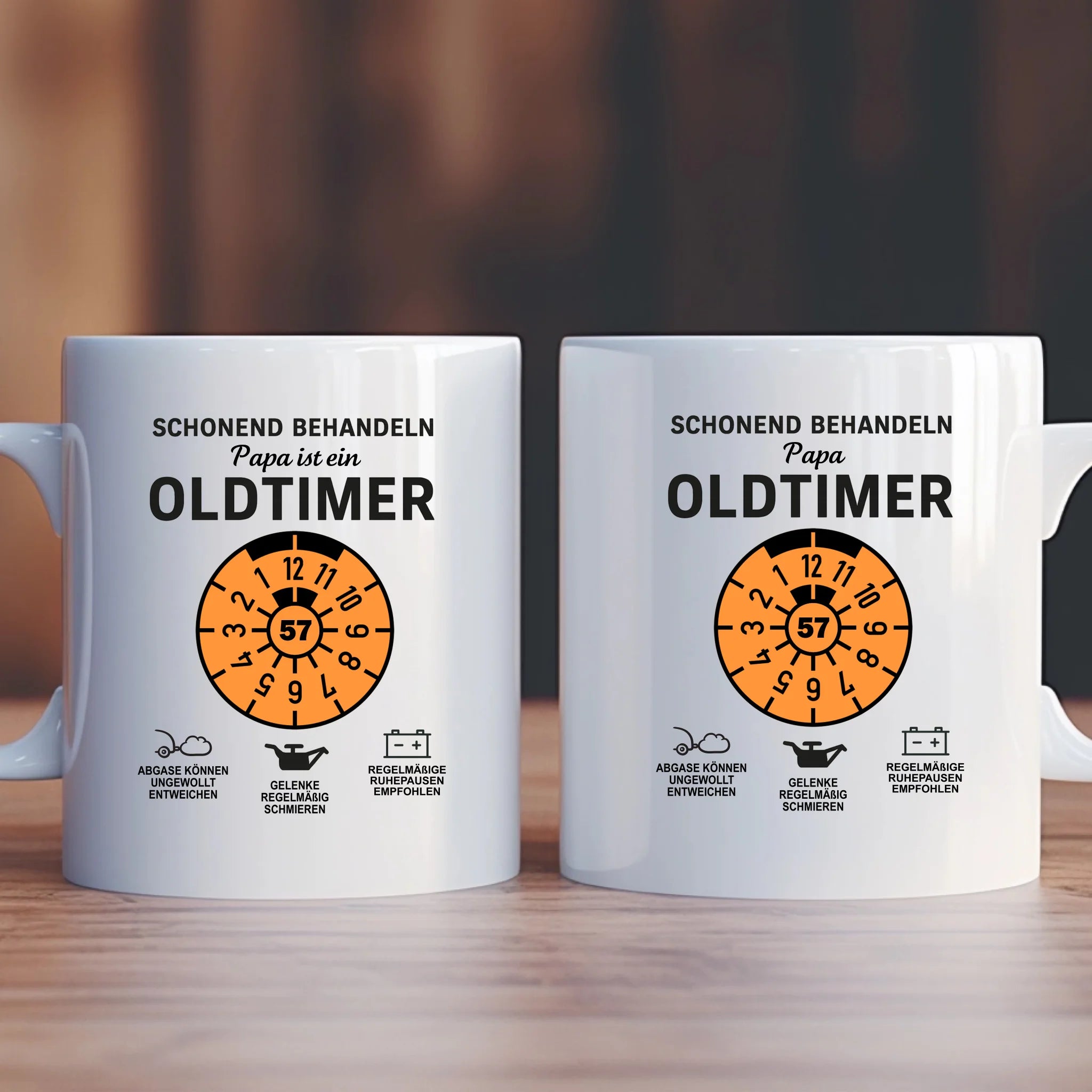 OLDTIMER - Personalisierbare Tasse