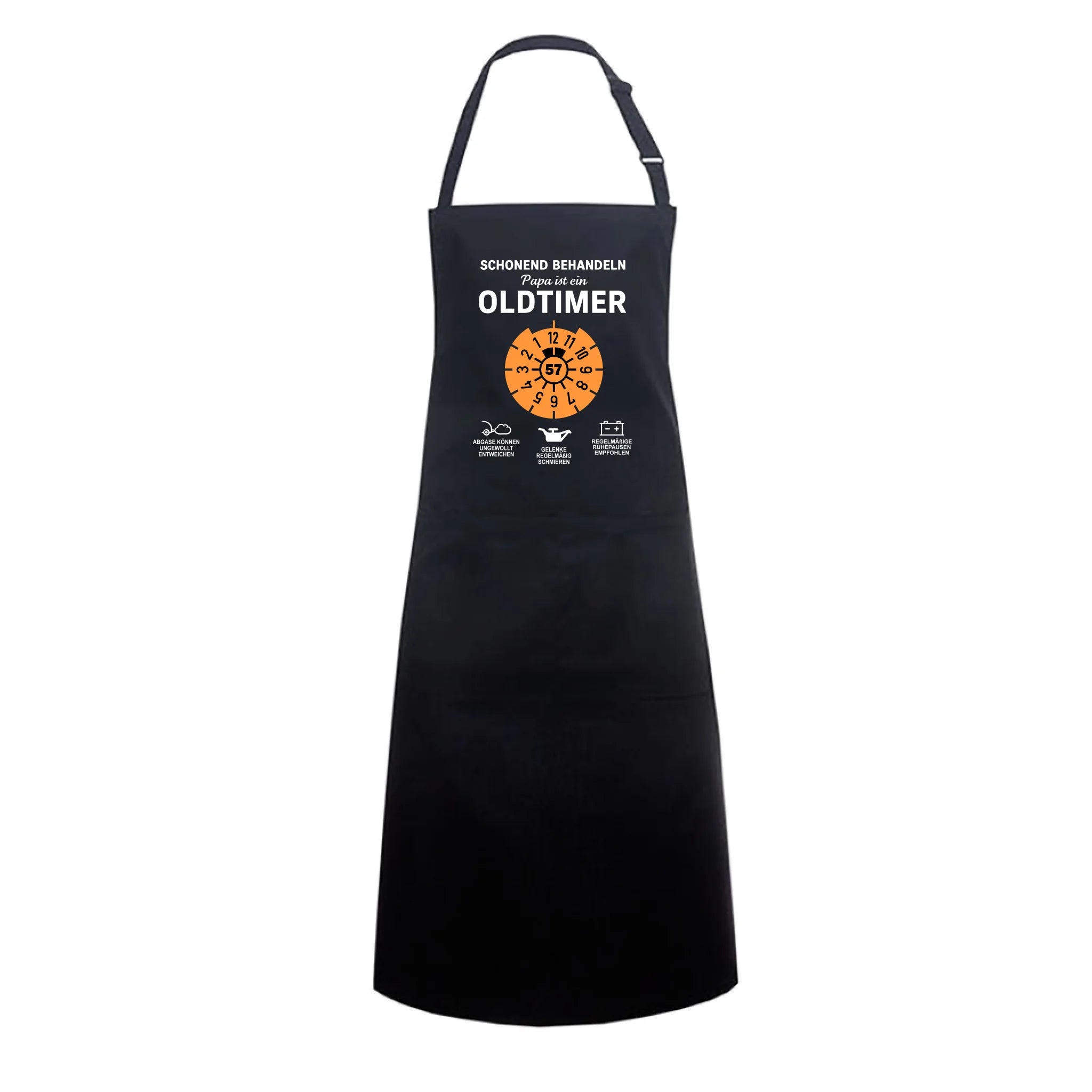 OLDTIMER - Personalisierbare Grillschürze
