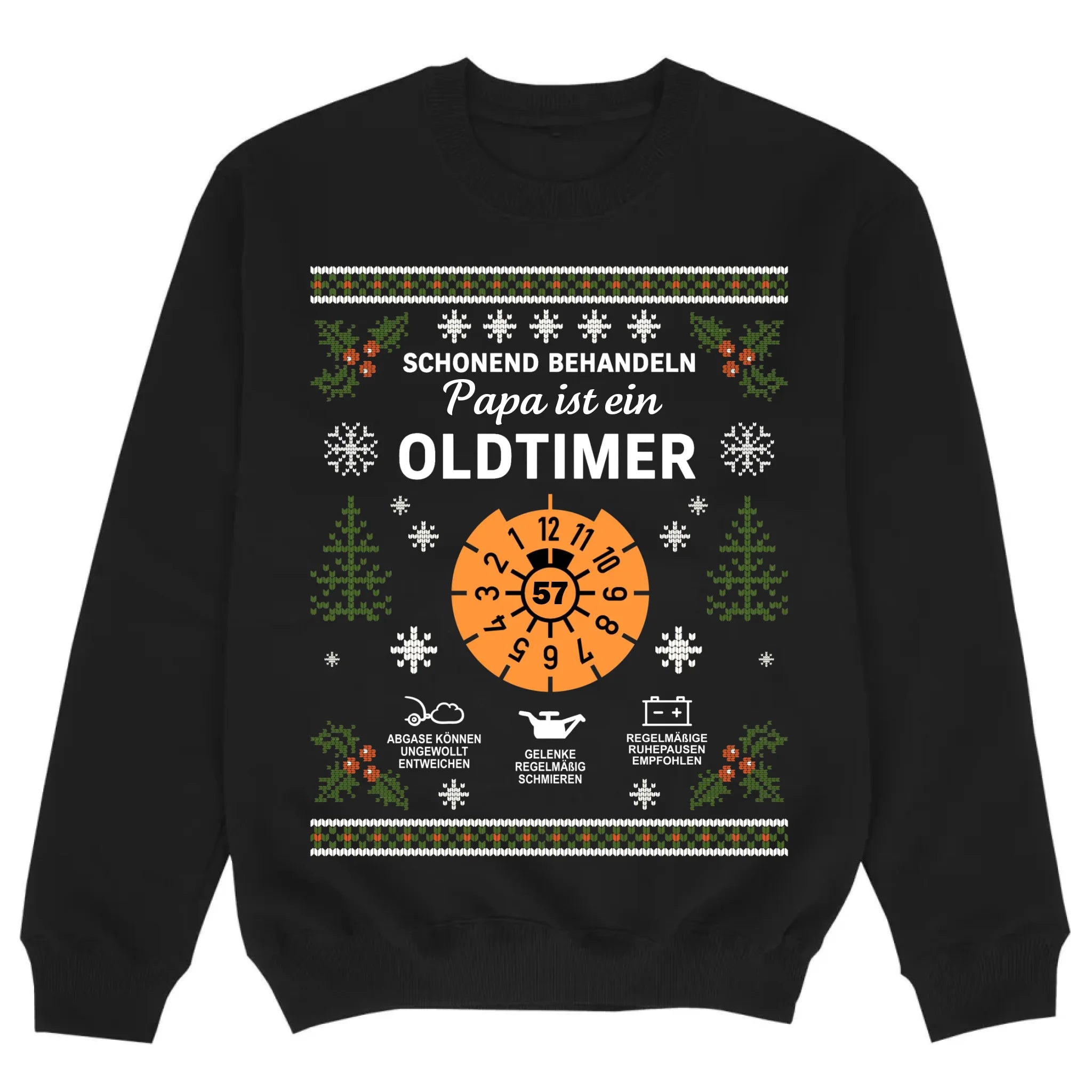 mockup sweater black