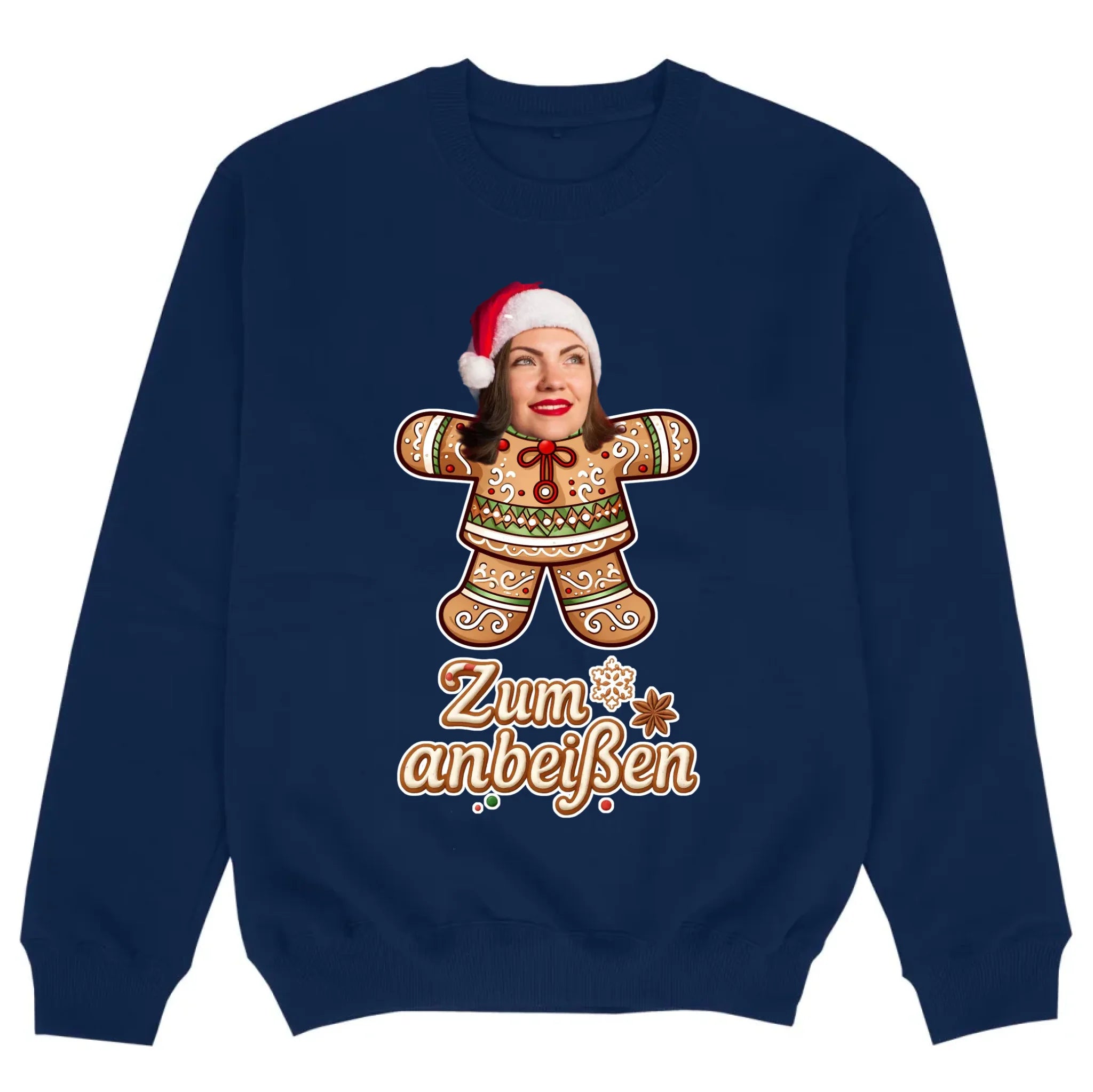 mockup sweater navy