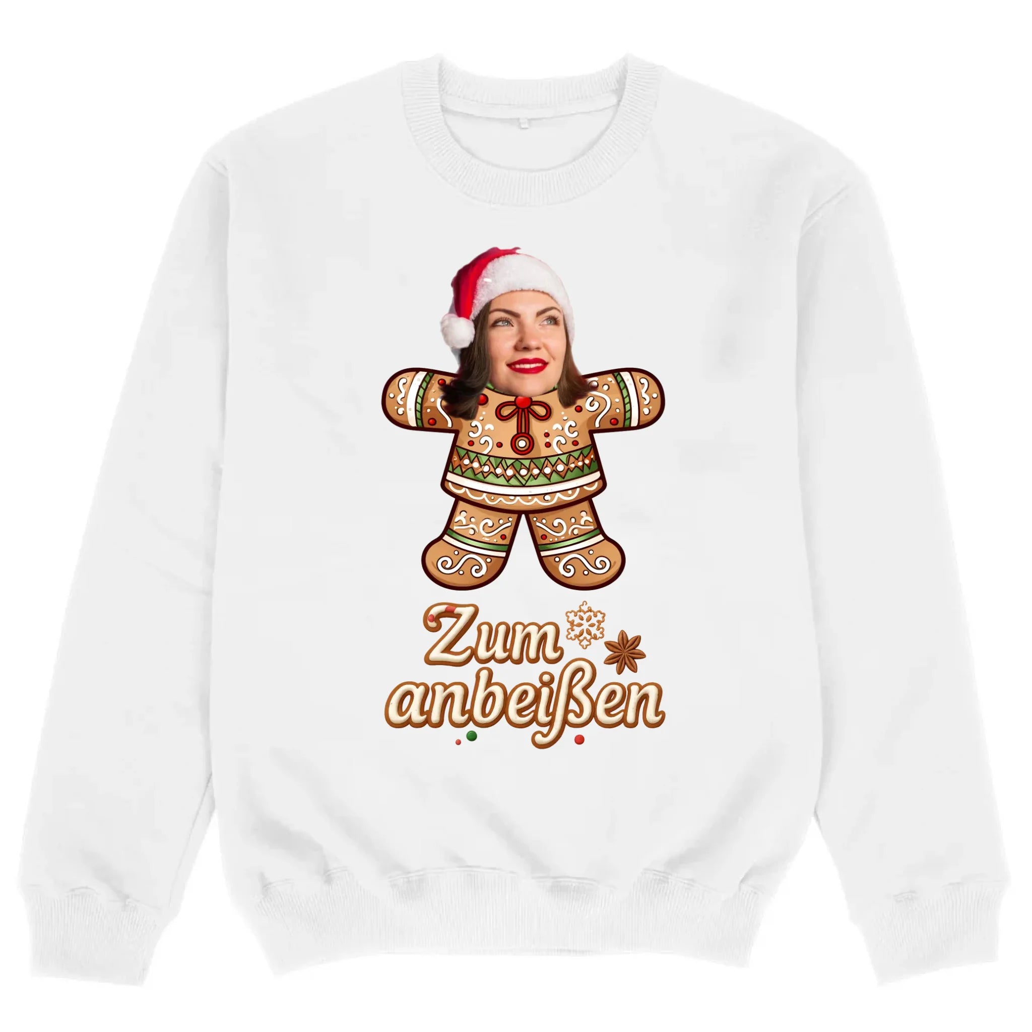 mockup sweater white