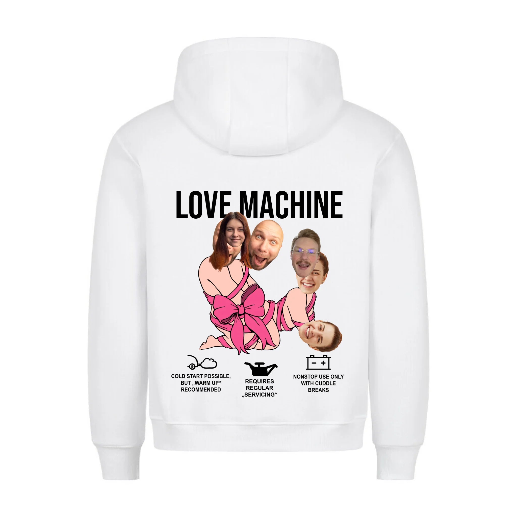 LOVE MACHINE - Customizable Hoodie