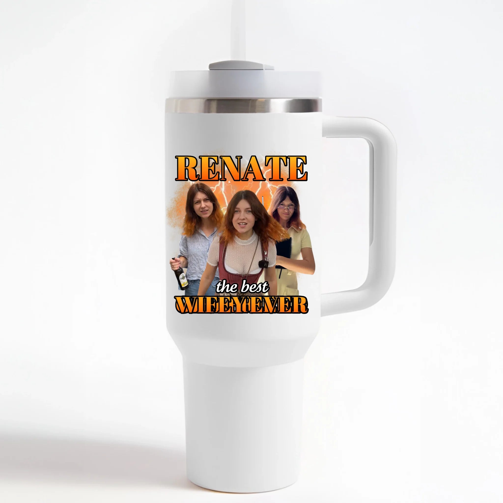 GIRLFRIEND/WIFEY - Personalisierbarer Thermobecher