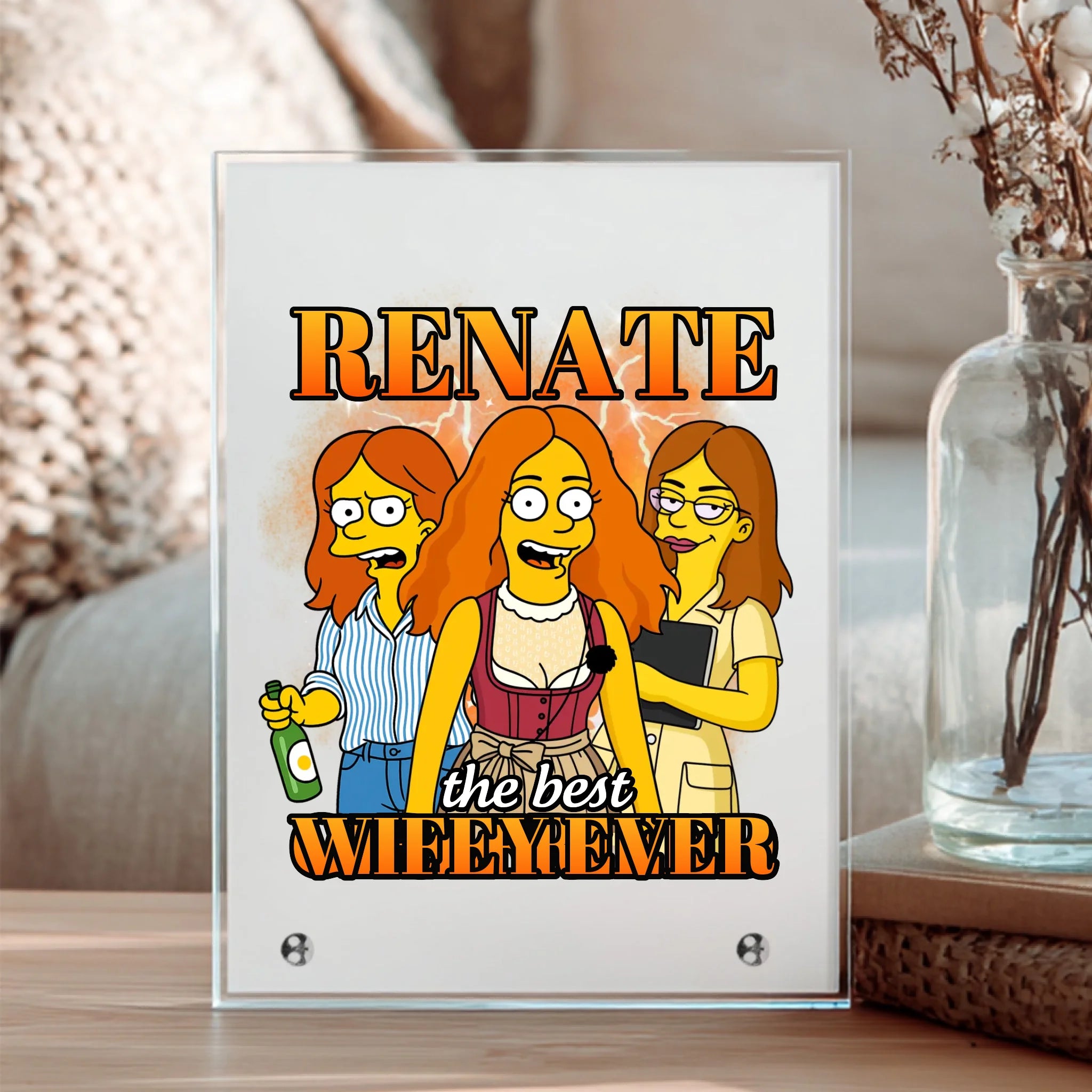 glasaufsteller mockup