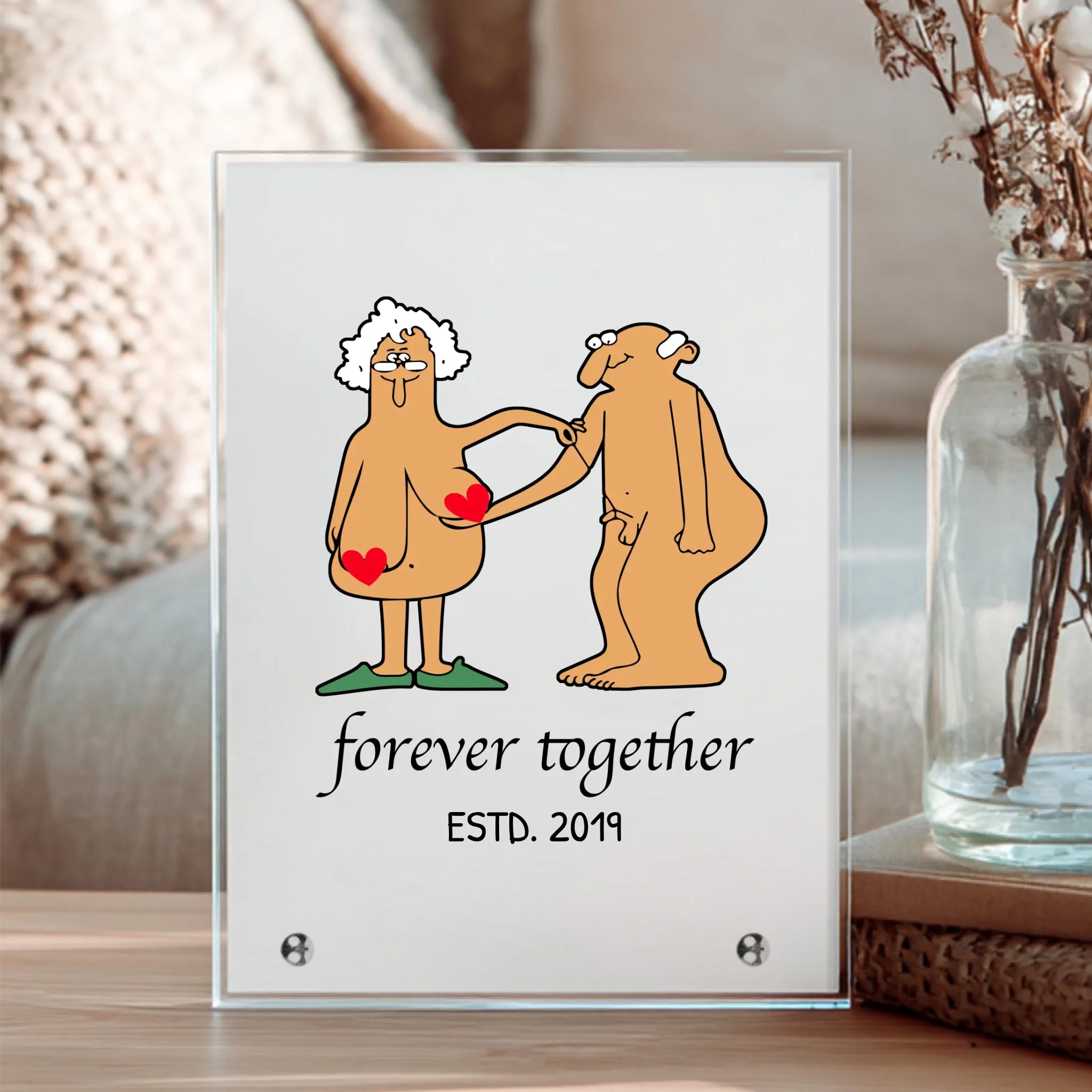 glasaufsteller mockup