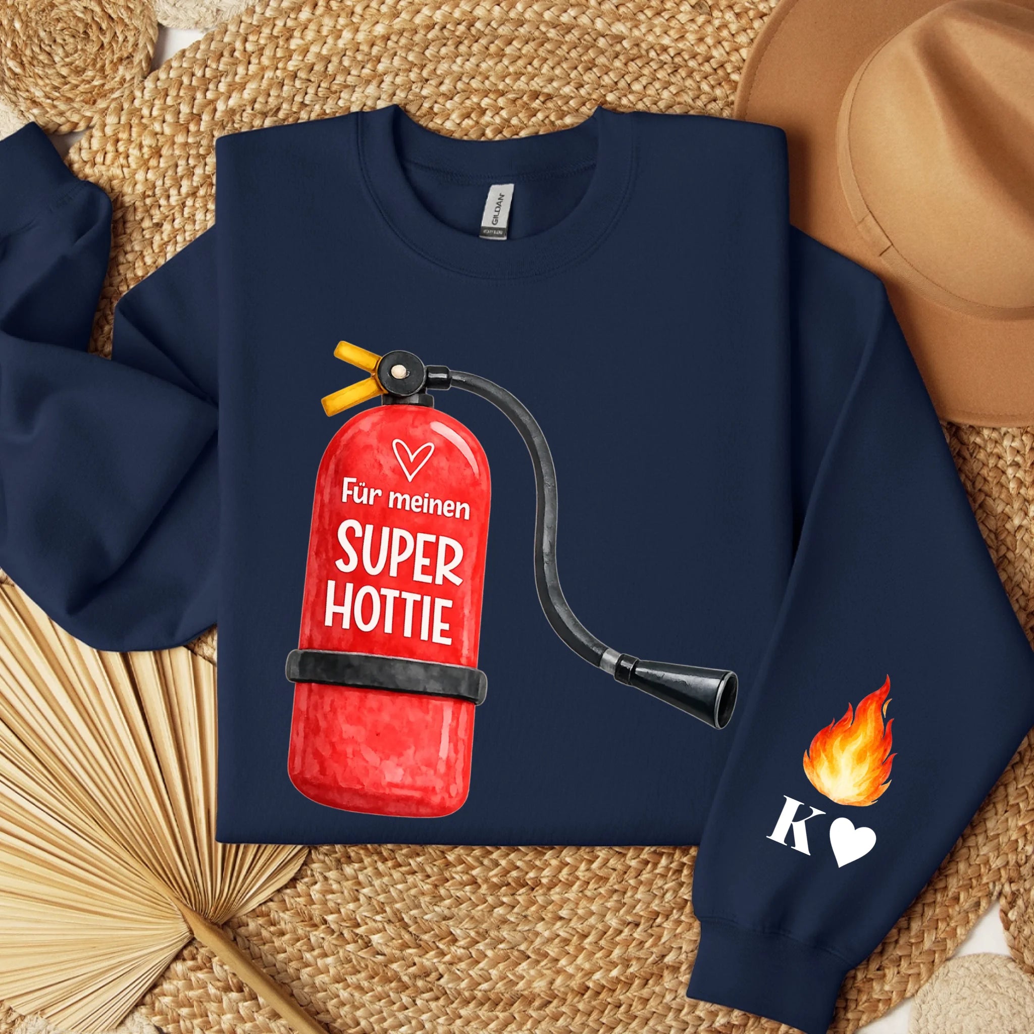 sweater folded navy