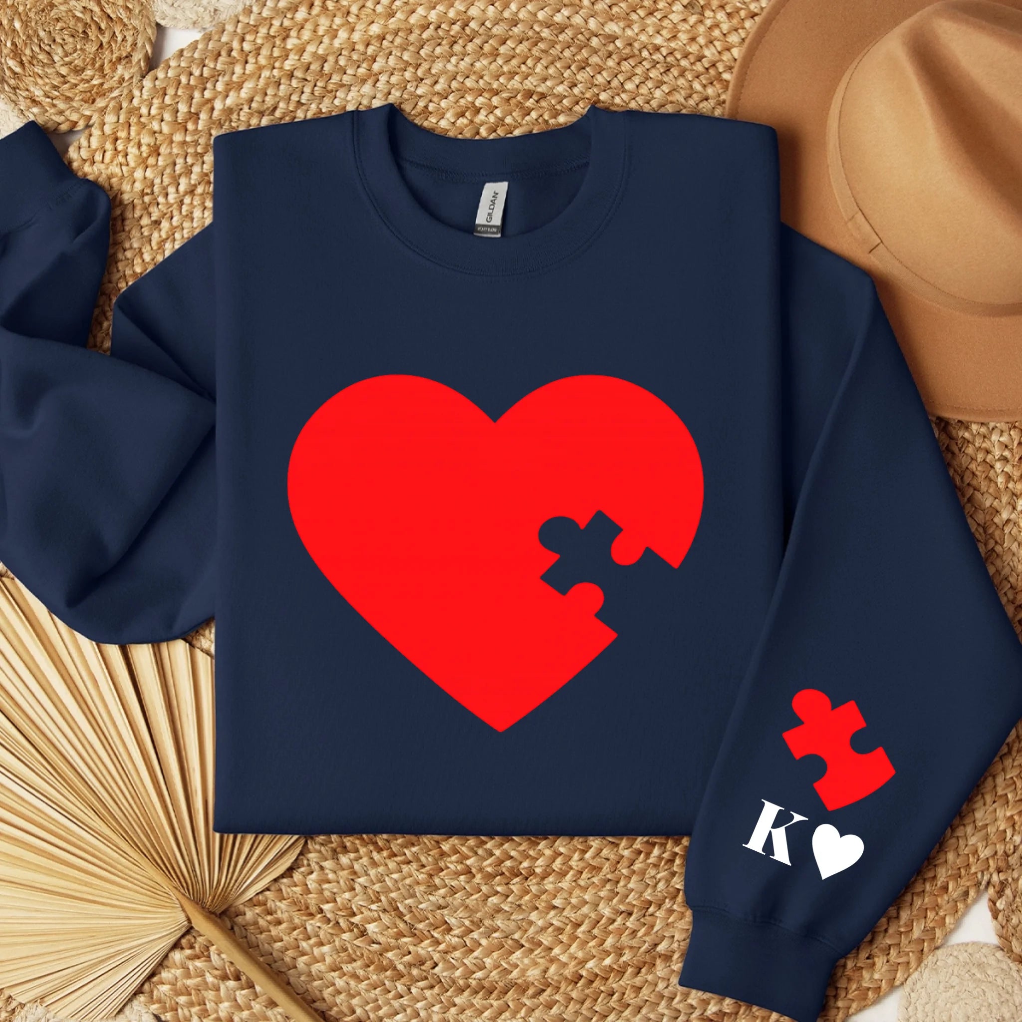 sweater folded navy