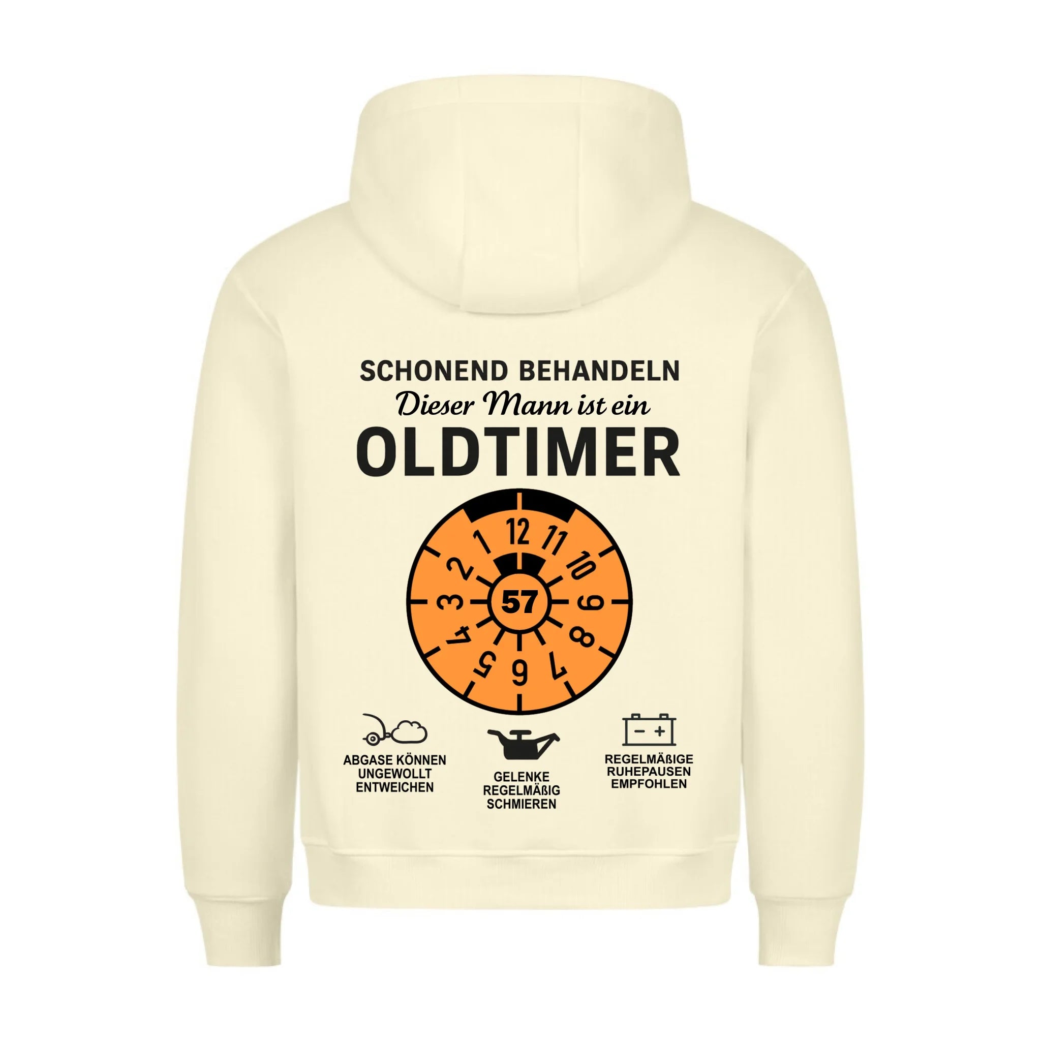 OLDTIMER VALENTINE - Personalisierbarer Hoodie